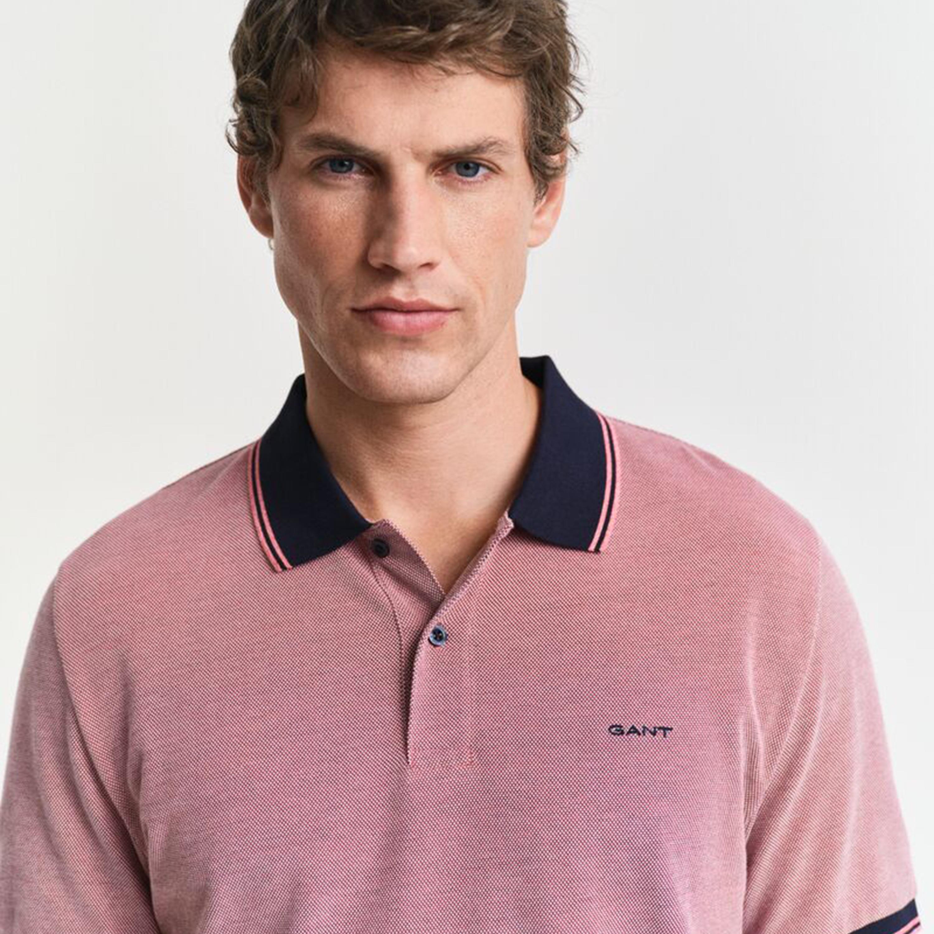 Gant Plain Collared Short Sleeves Men's Polo T-Shirt-men-clothing-tshirtsandpolos-polos-image-17