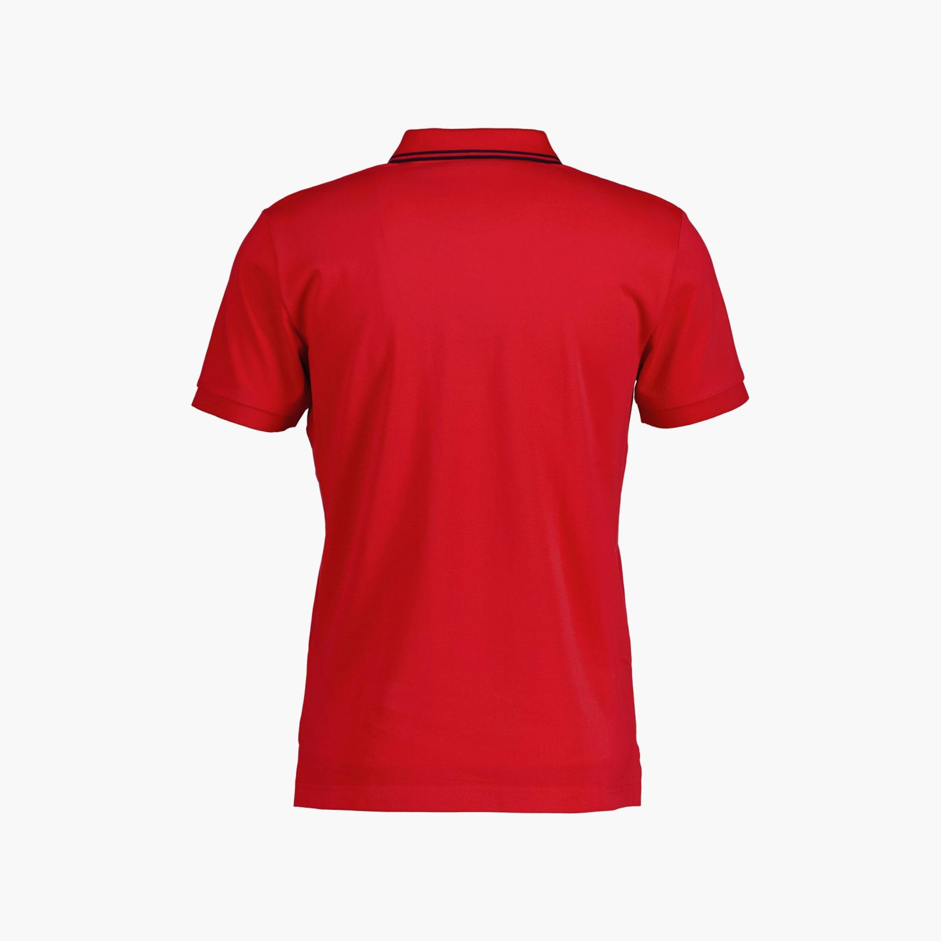 Gant Logo Detail Collared Short Sleeves Polo T-Shirt-men-clothing-tshirtsandpolos-polos-image-2