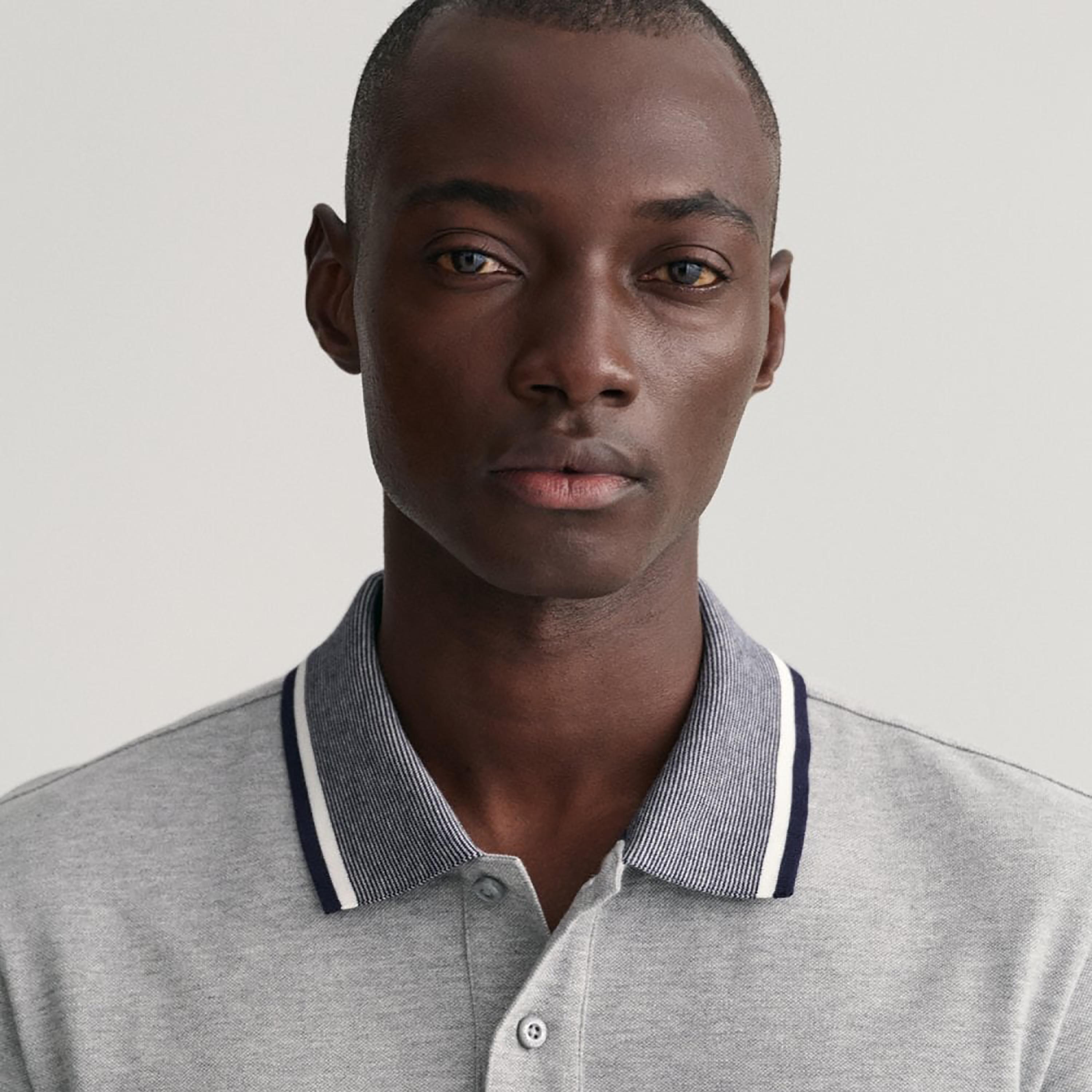 Gant Embroidered Logo Collared Short Sleeves Polo T-Shirt-men-clothing-tshirtsandpolos-polos-image-3