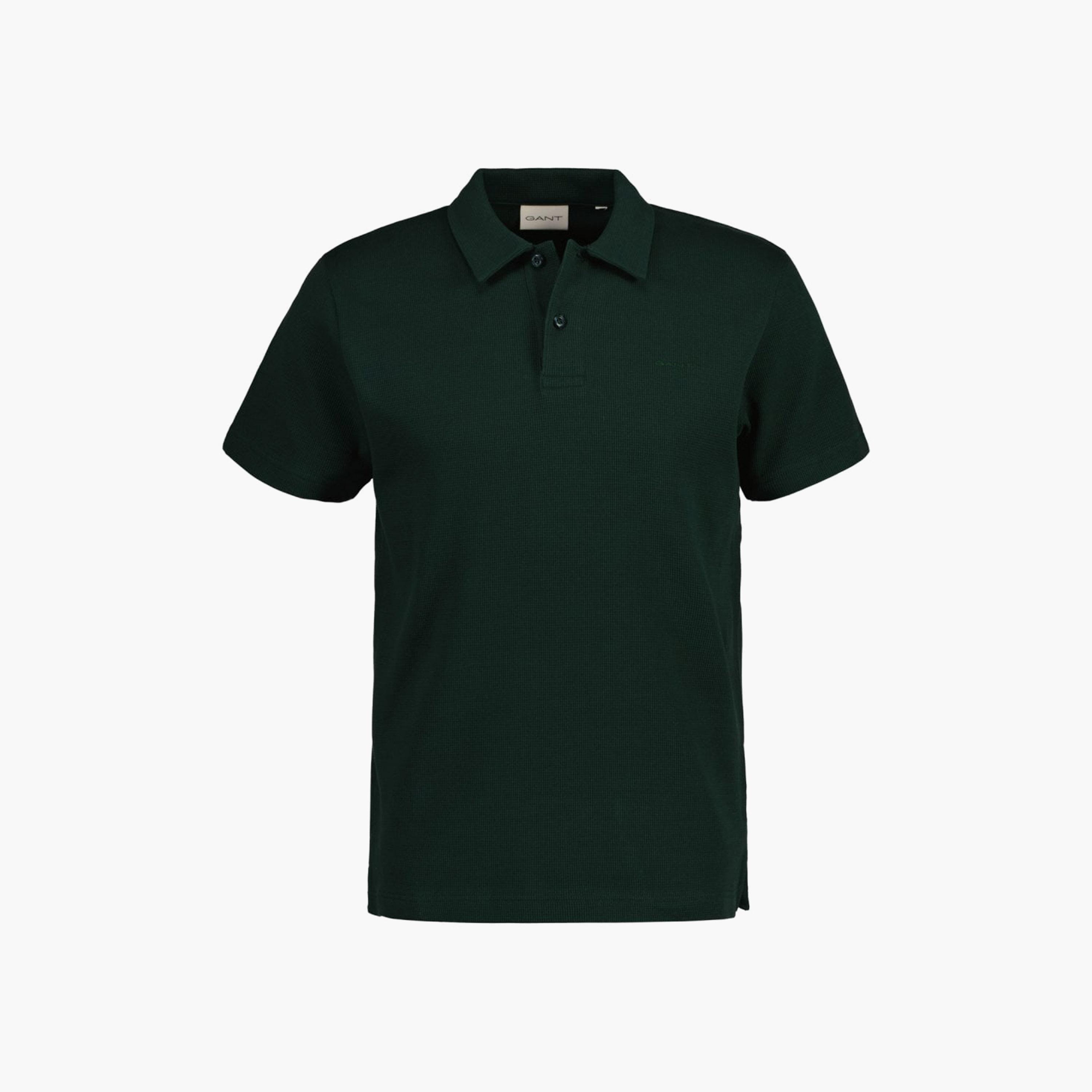Gant Textured Collared Short Sleeves Polo T-Shirt-men-clothing-tshirtsandpolos-polos-image-1