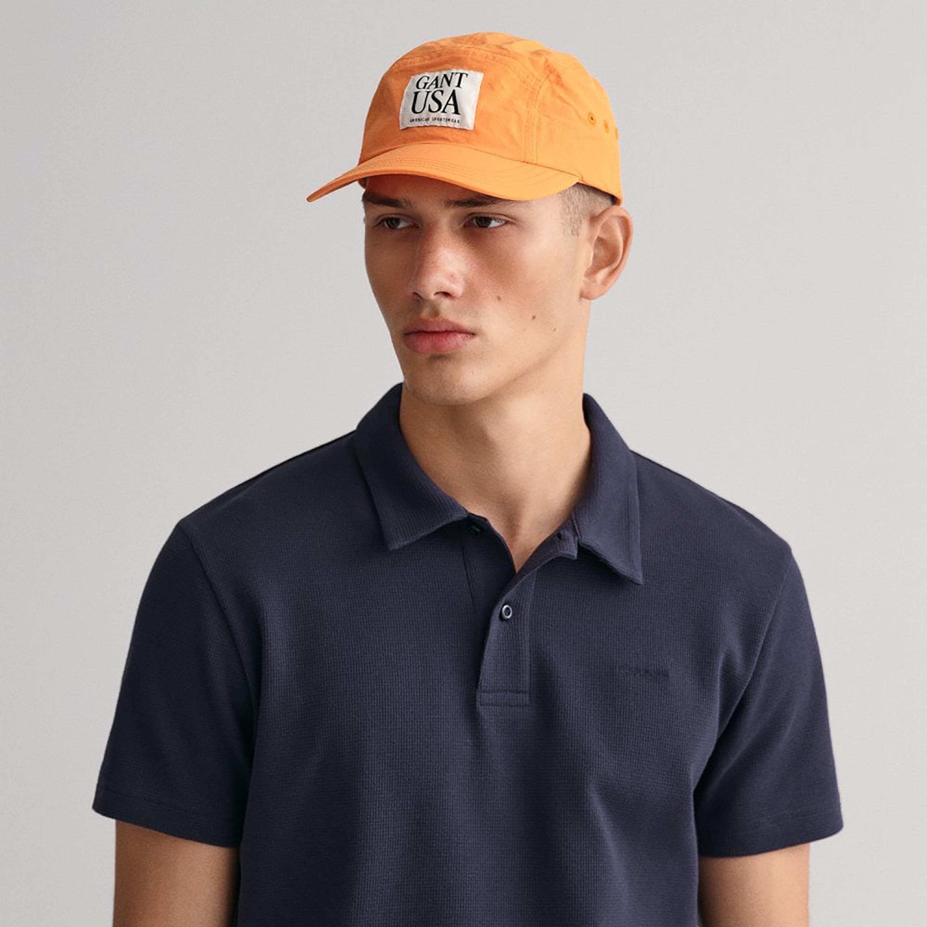 Gant Textured Collared Short Sleeves Polo T-Shirt-men-clothing-tshirtsandpolos-polos-image-3