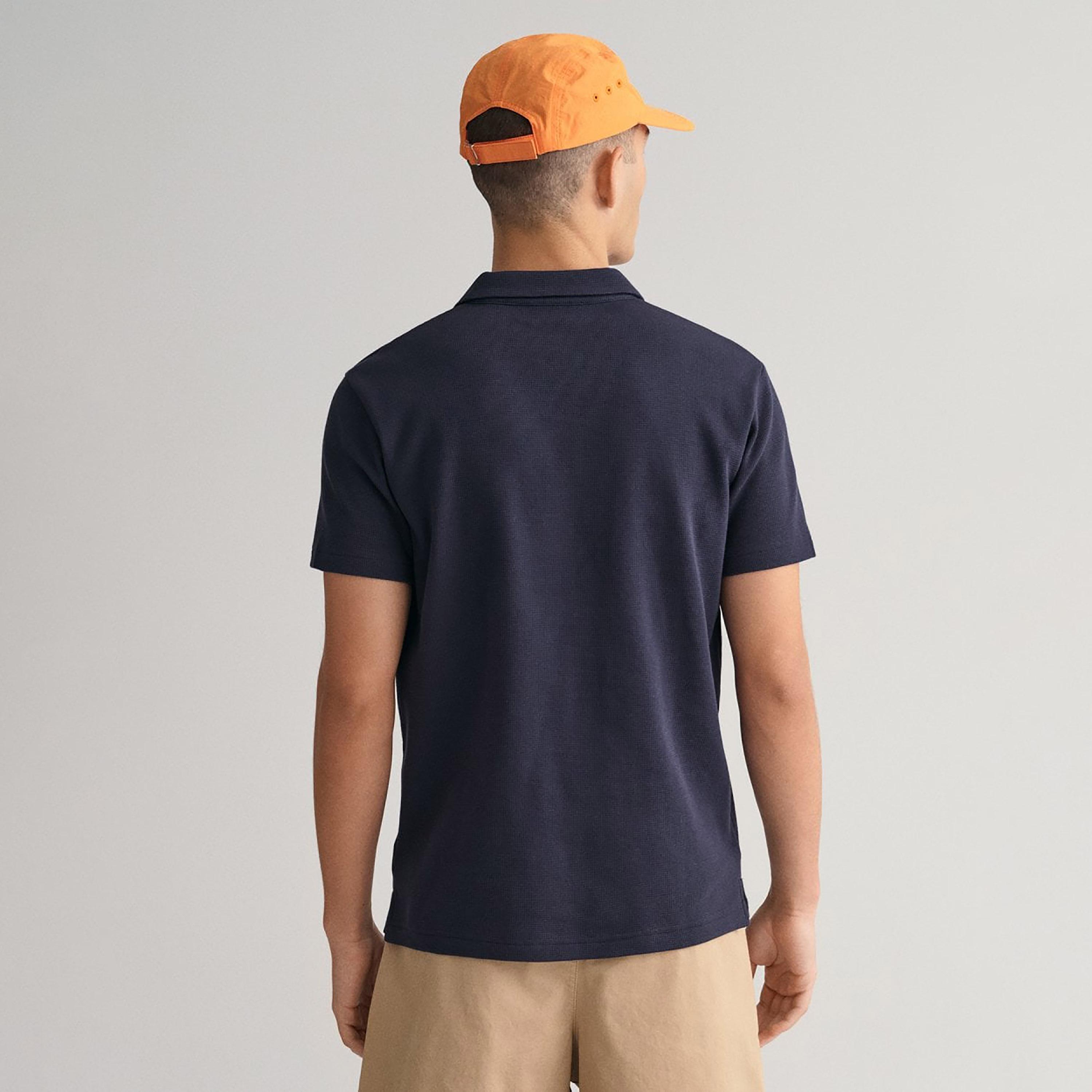 تي-شيرت بولو بأكمام قصيرة وياقة منسوجة من جانت-men-clothing-tshirtsandpolos-polos-image-4