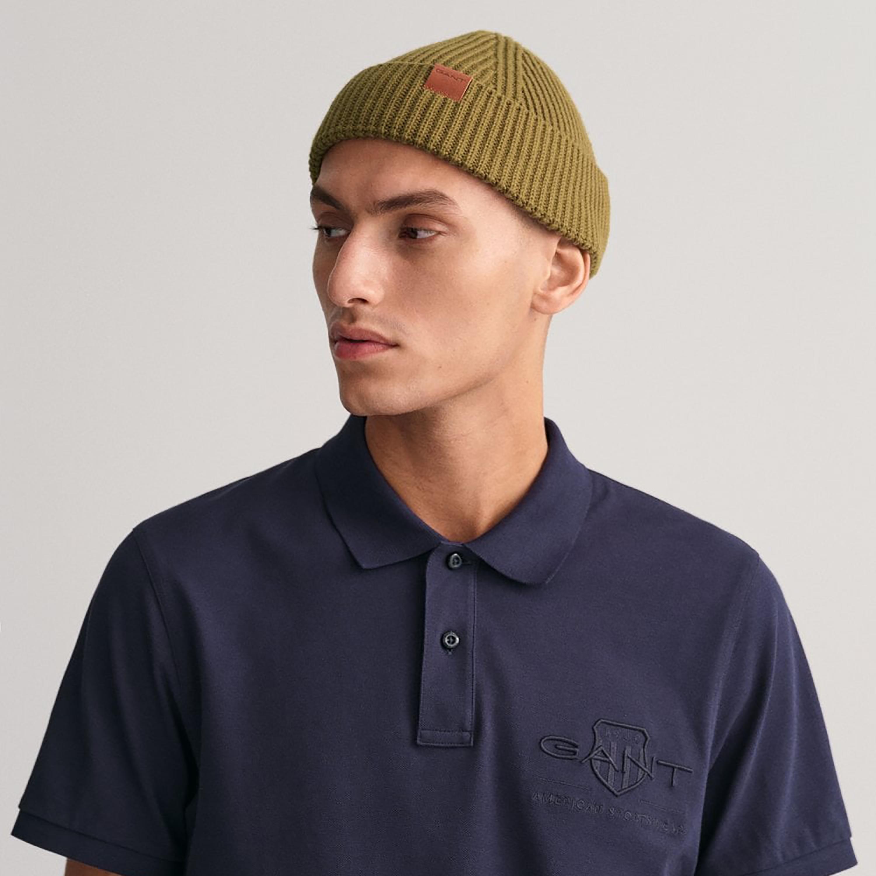 Gant Embroidered Logo Collared Short Sleeves Polo T-Shirt-men-clothing-tshirtsandpolos-polos-image-2