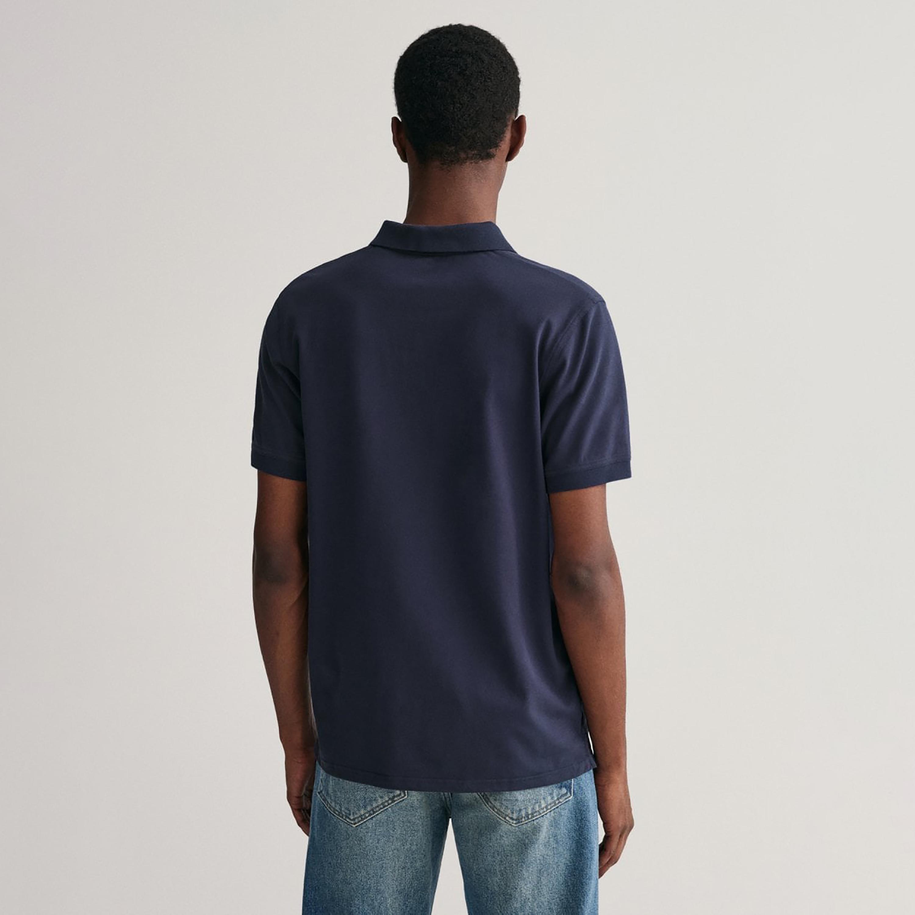 تي-شيرت بولو من جانت لوجو بأكمام قصيرة وياقة-men-clothing-tshirtsandpolos-polos-image-3