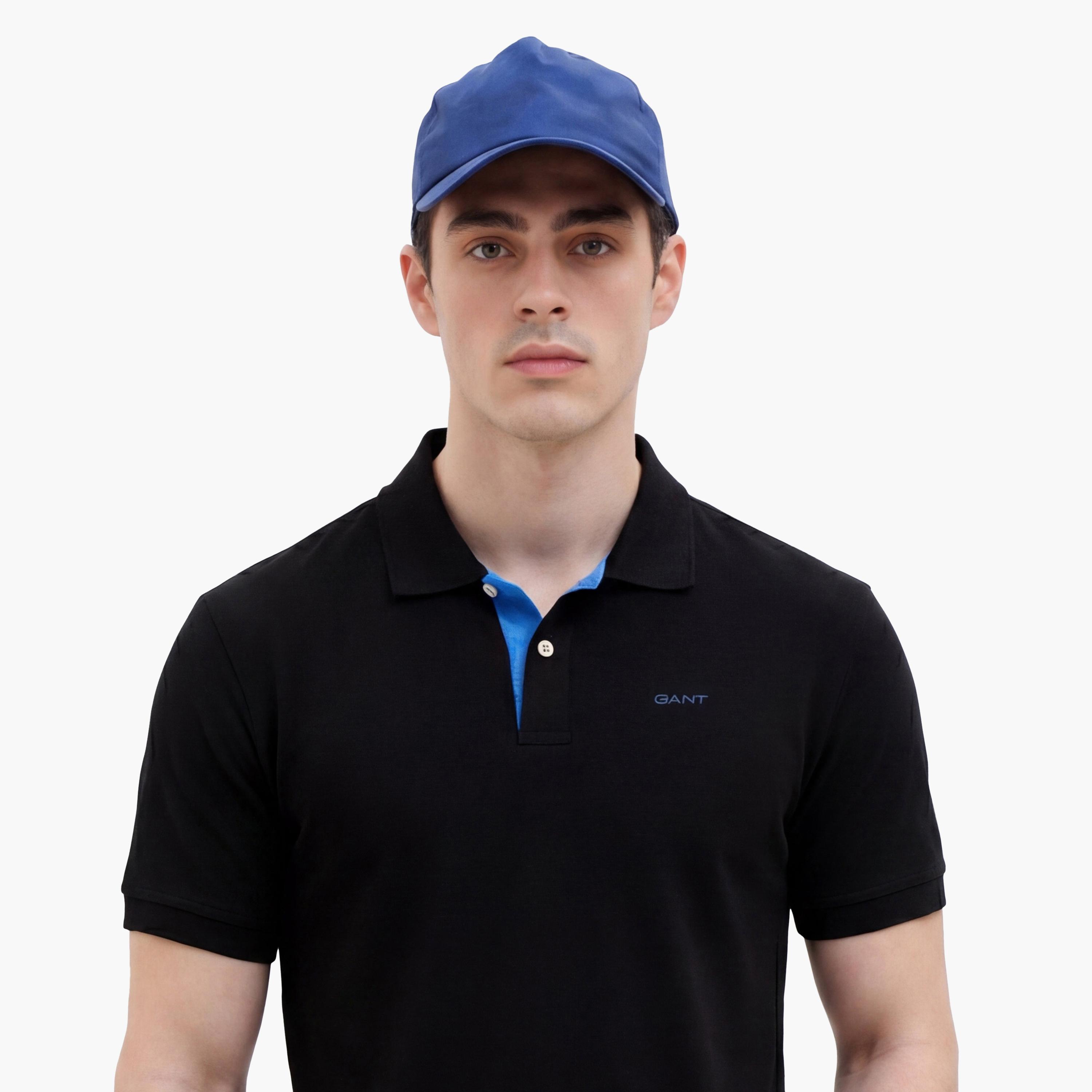 Gant Plain Regular Fit Short Sleeves Pique Rugger Men's Polo T-Shirt-men-clothing-tshirtsandpolos-polos-image-3