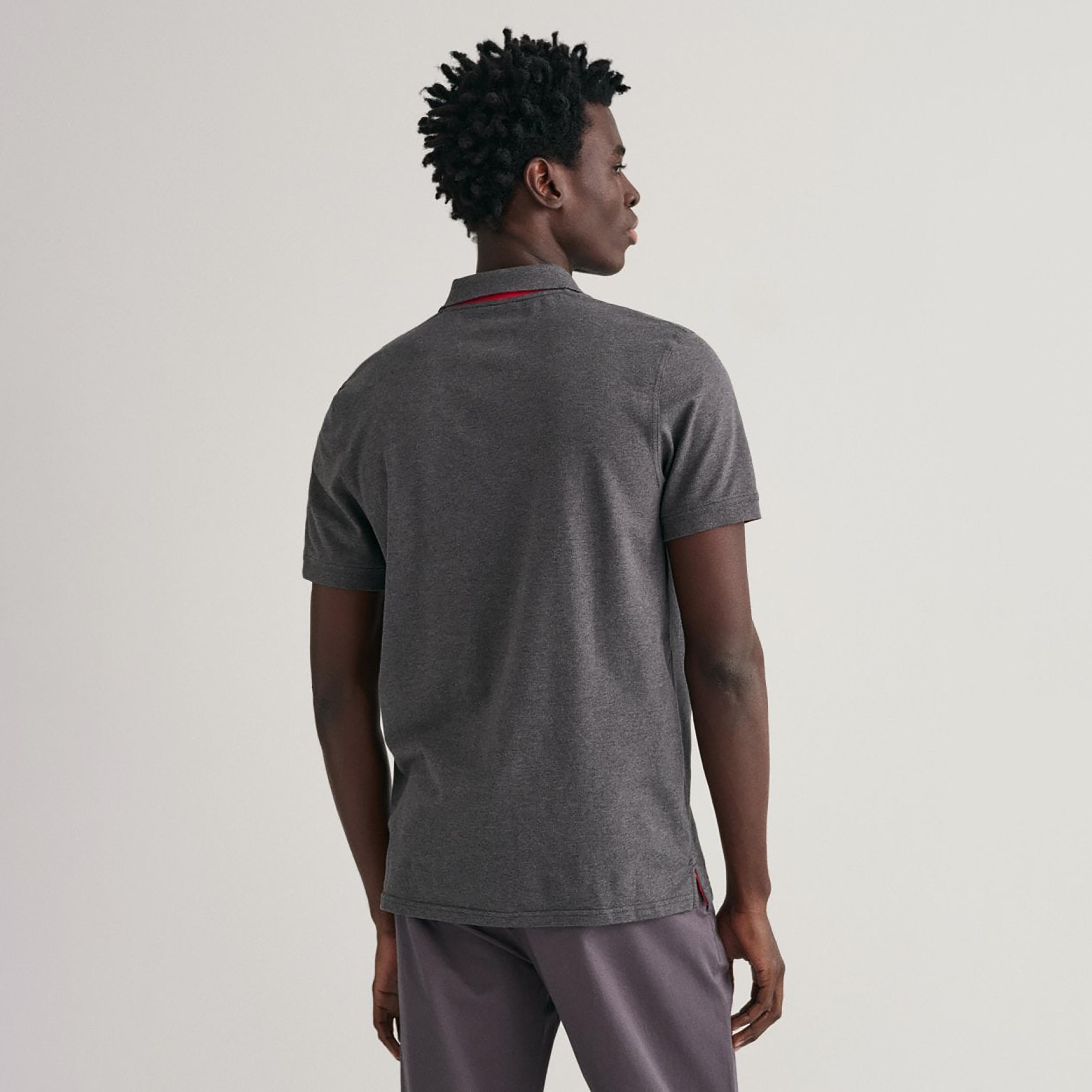 تي-شيرت بولو من جانت لوجو بأكمام قصيرة وياقة-men-clothing-tshirtsandpolos-polos-image-4