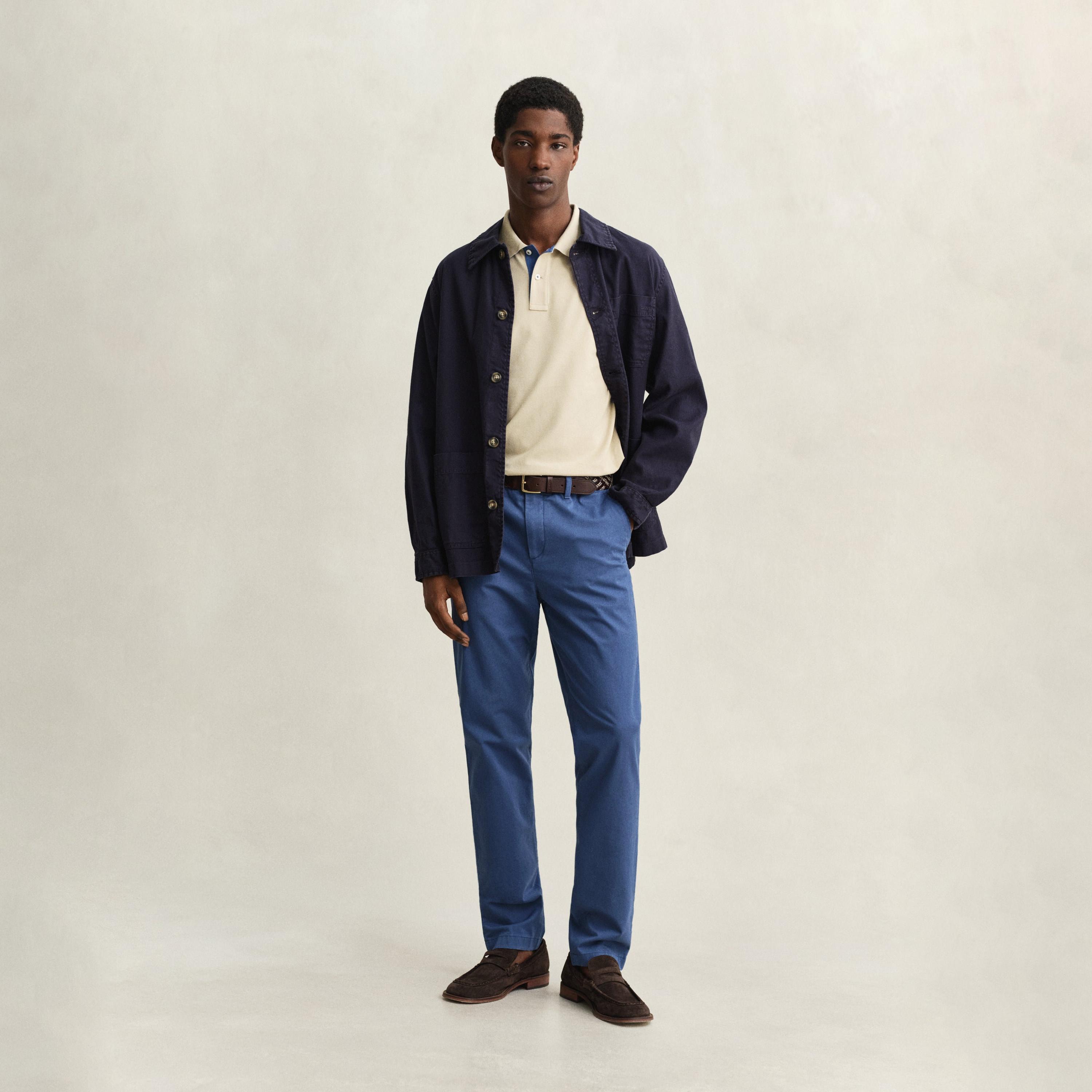 Gant Plain Collared Short Sleeves Men's Polo T-Shirt-men-clothing-tshirtsandpolos-polos-image-10