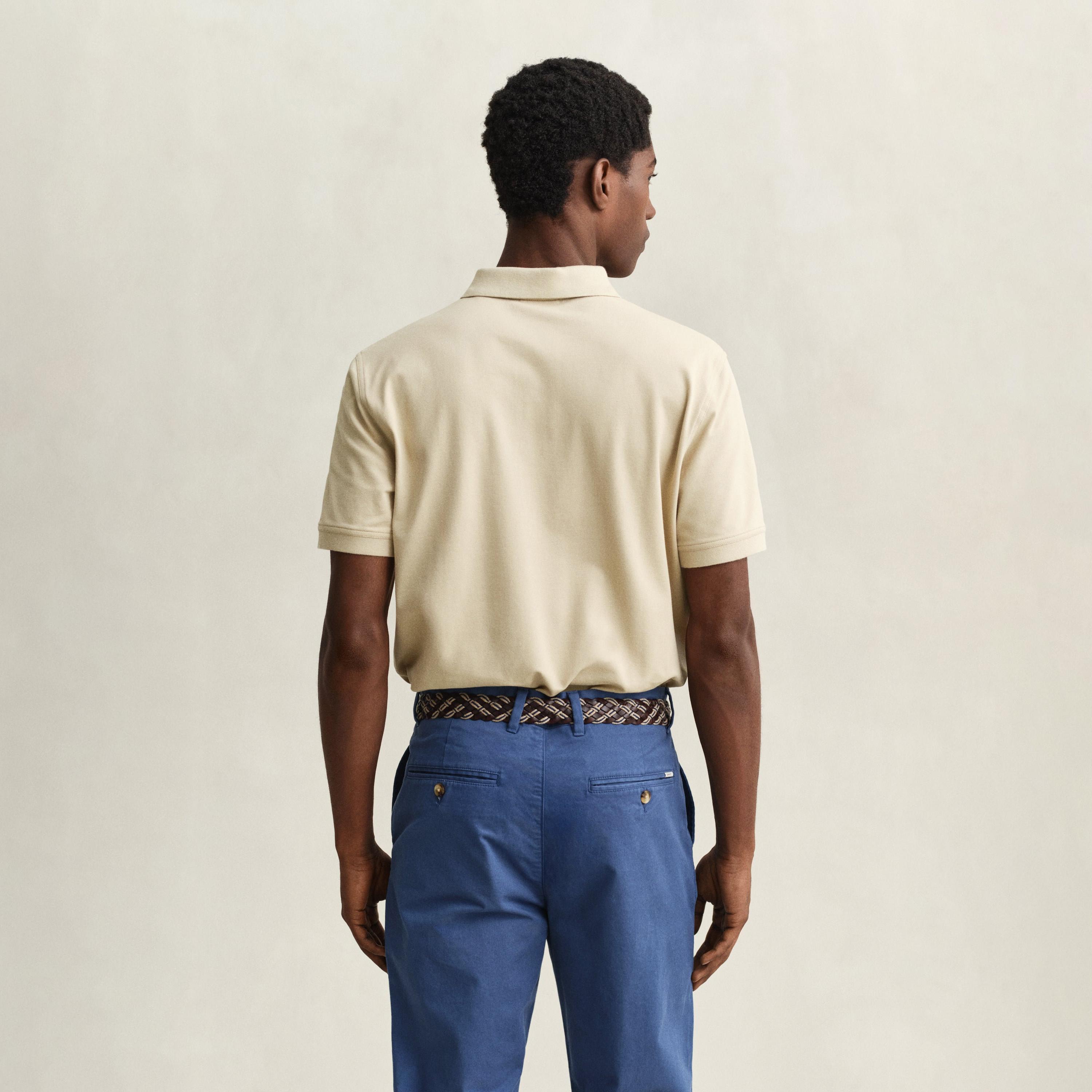 Gant Plain Collared Short Sleeves Men's Polo T-Shirt-men-clothing-tshirtsandpolos-polos-image-12