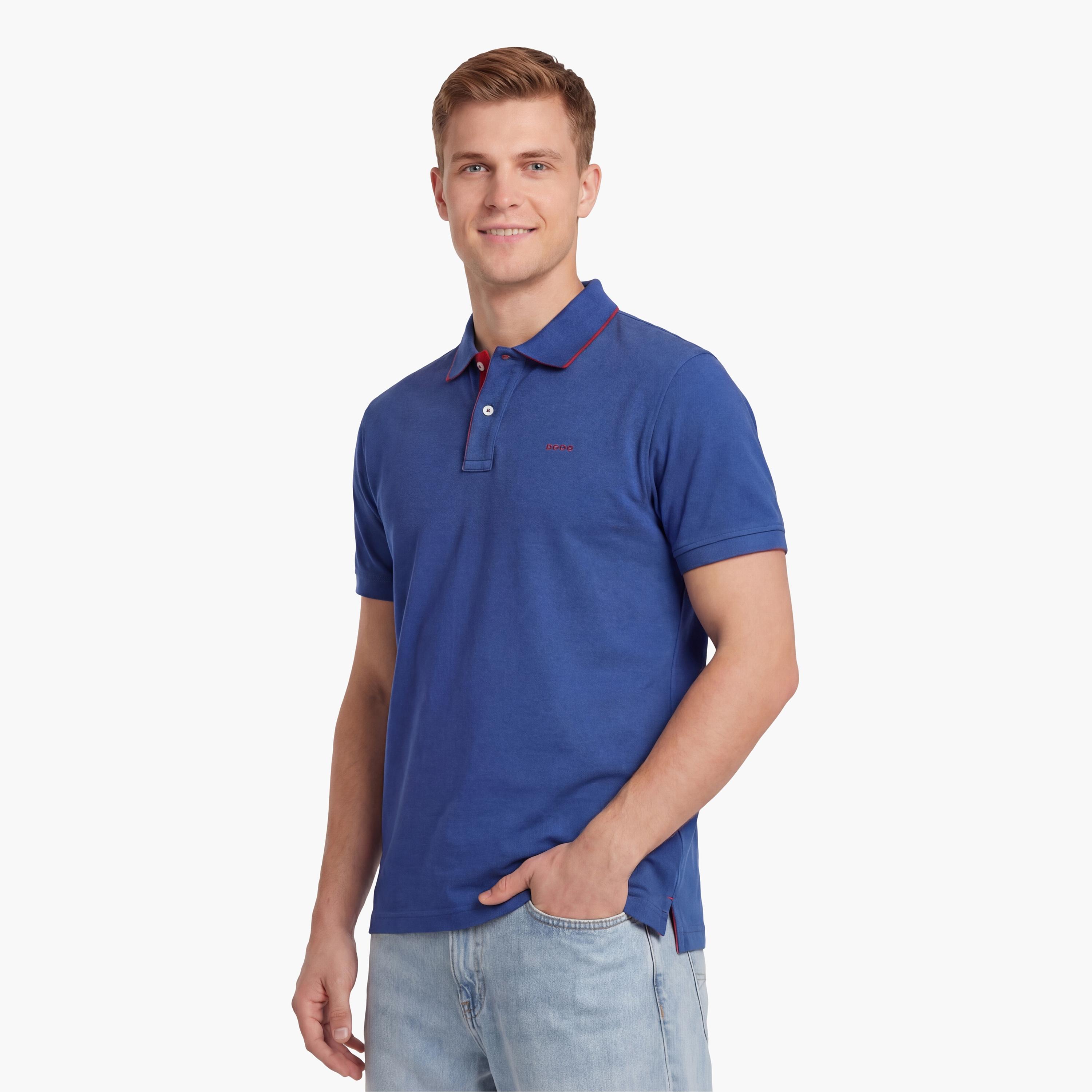 Gant Plain Collared Short Sleeves Men's Polo T-Shirt-men-clothing-tshirtsandpolos-polos-image-27