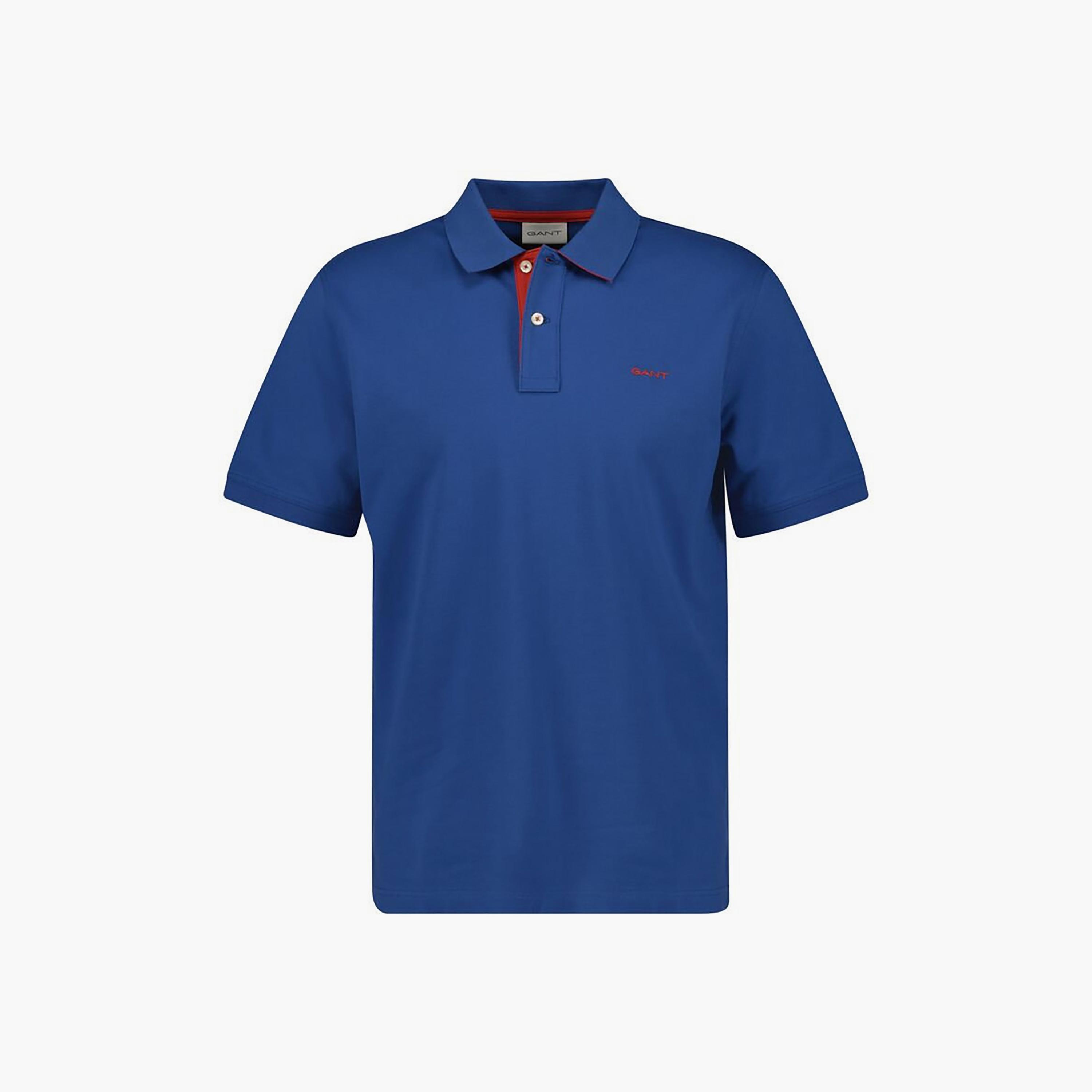 Gant Plain Collared Short Sleeves Men's Polo T-Shirt-men-clothing-tshirtsandpolos-polos-image-29