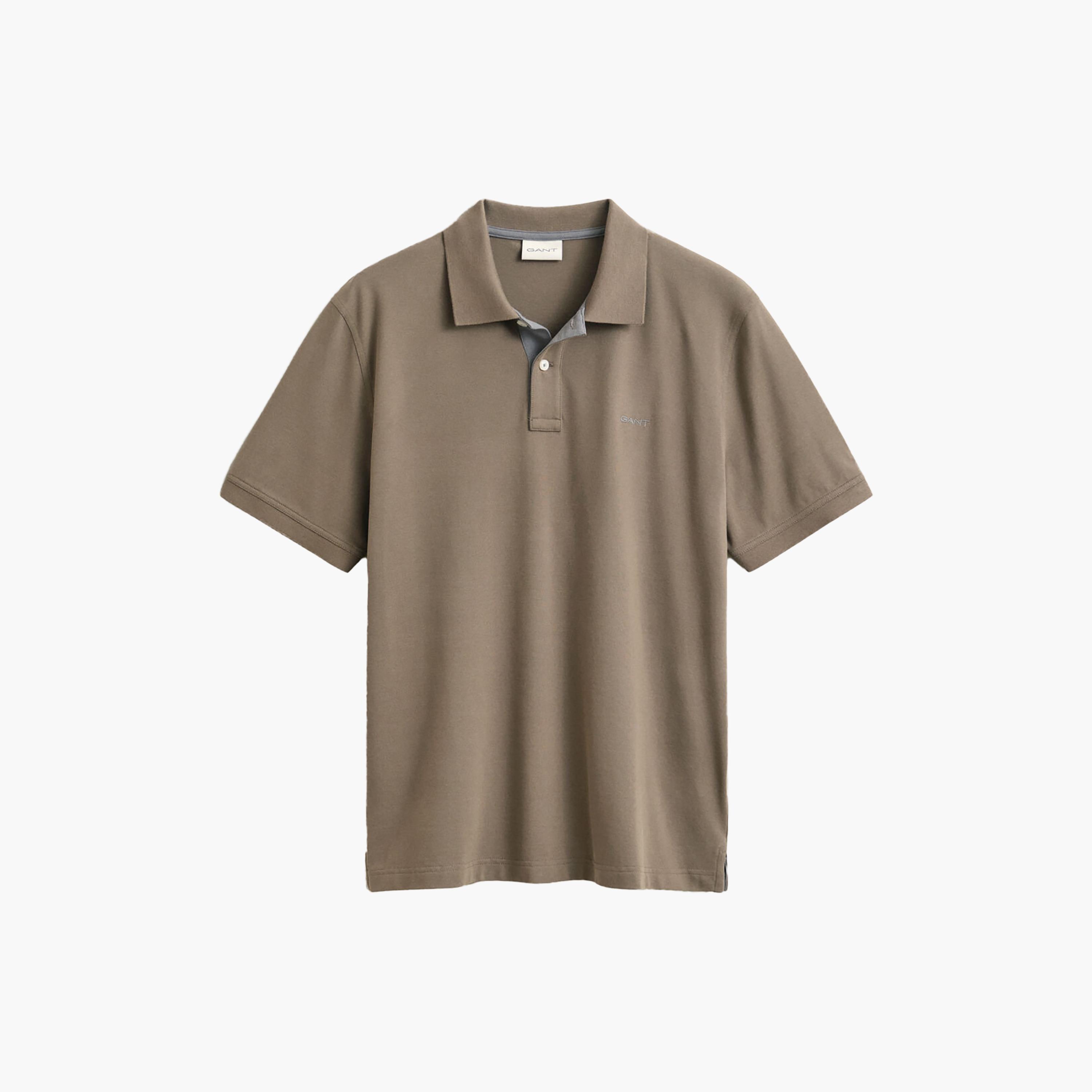 تي-شيرت بولو من جانت لوجو بأكمام قصيرة وياقة-men-clothing-tshirtsandpolos-polos-image-5