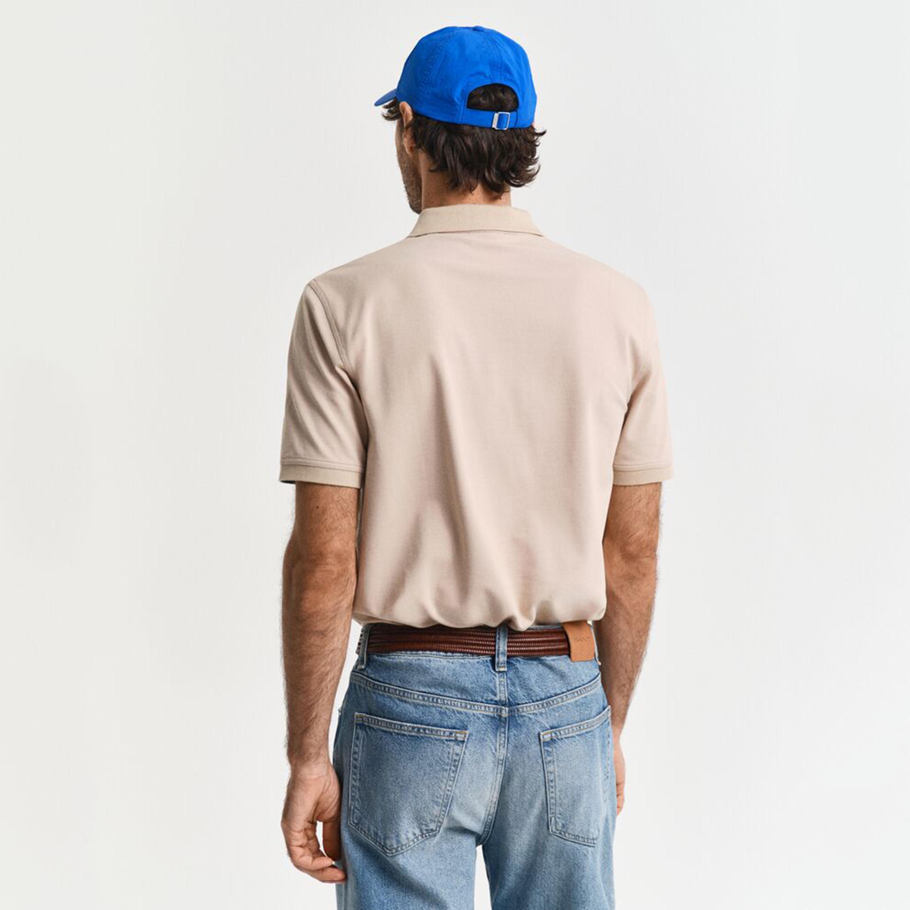 Gant Plain Collared Short Sleeves Men's Polo T-Shirt-men-clothing-tshirtsandpolos-polos-image-4