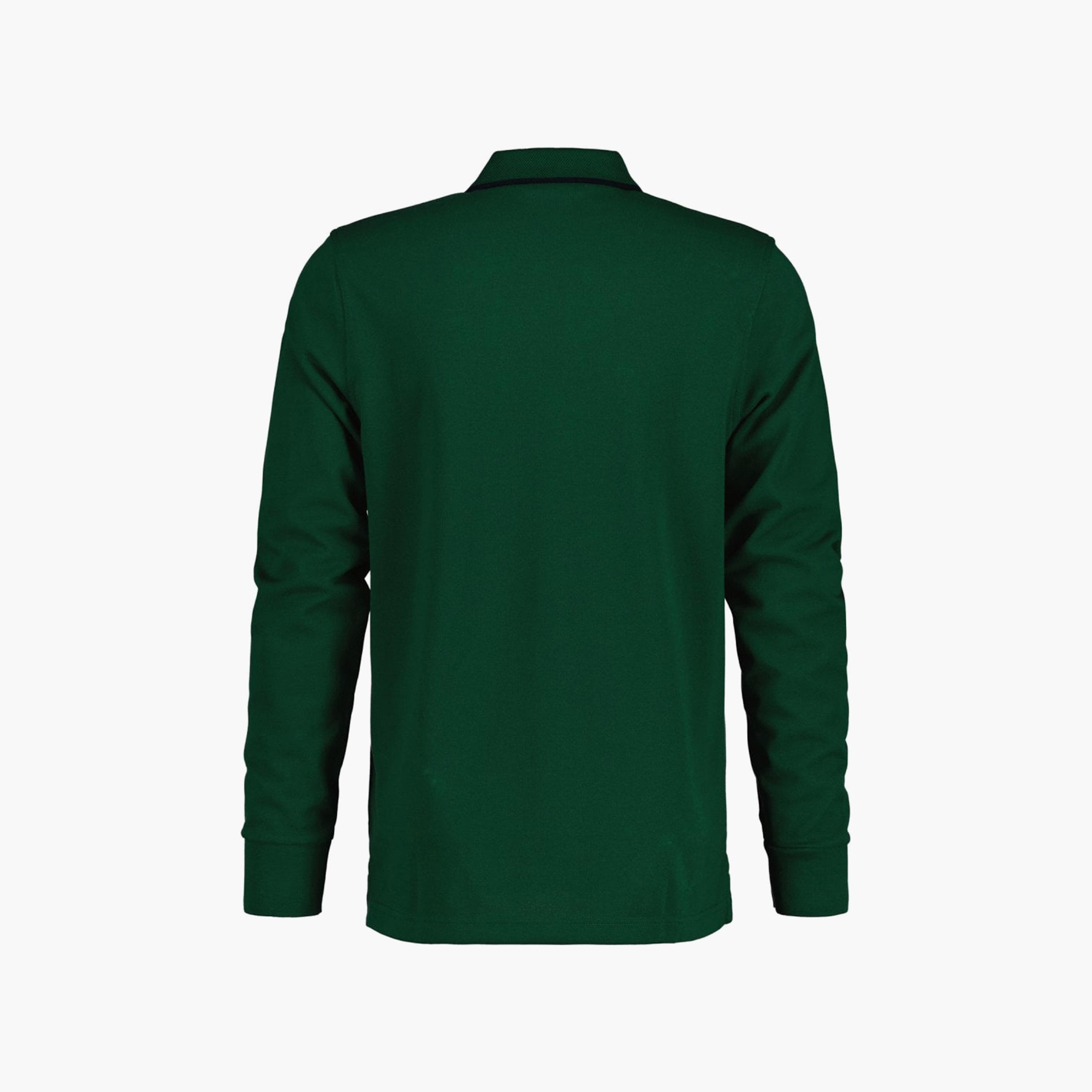 Gant Logo Detail Collared Long Sleeves Polo T-Shirt-men-clothing-tshirtsandpolos-polos-image-2