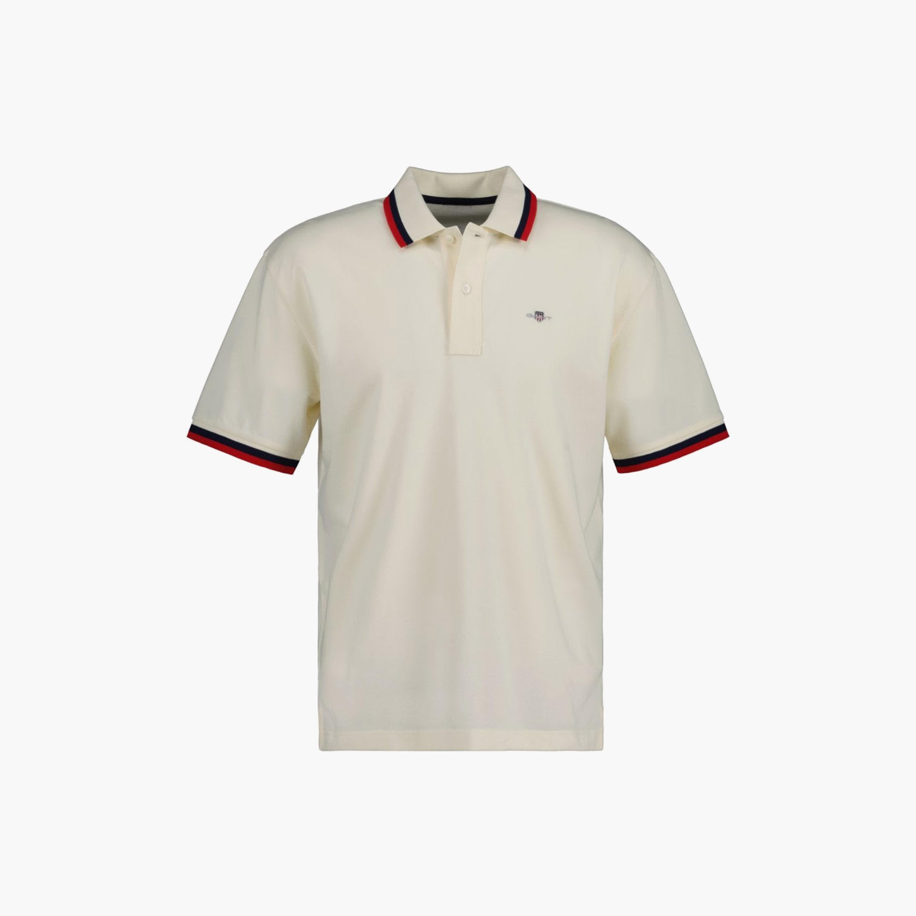 تي-شيرت بولو من جانت لوجو بأكمام قصيرة وياقة-men-clothing-tshirtsandpolos-polos-image-1