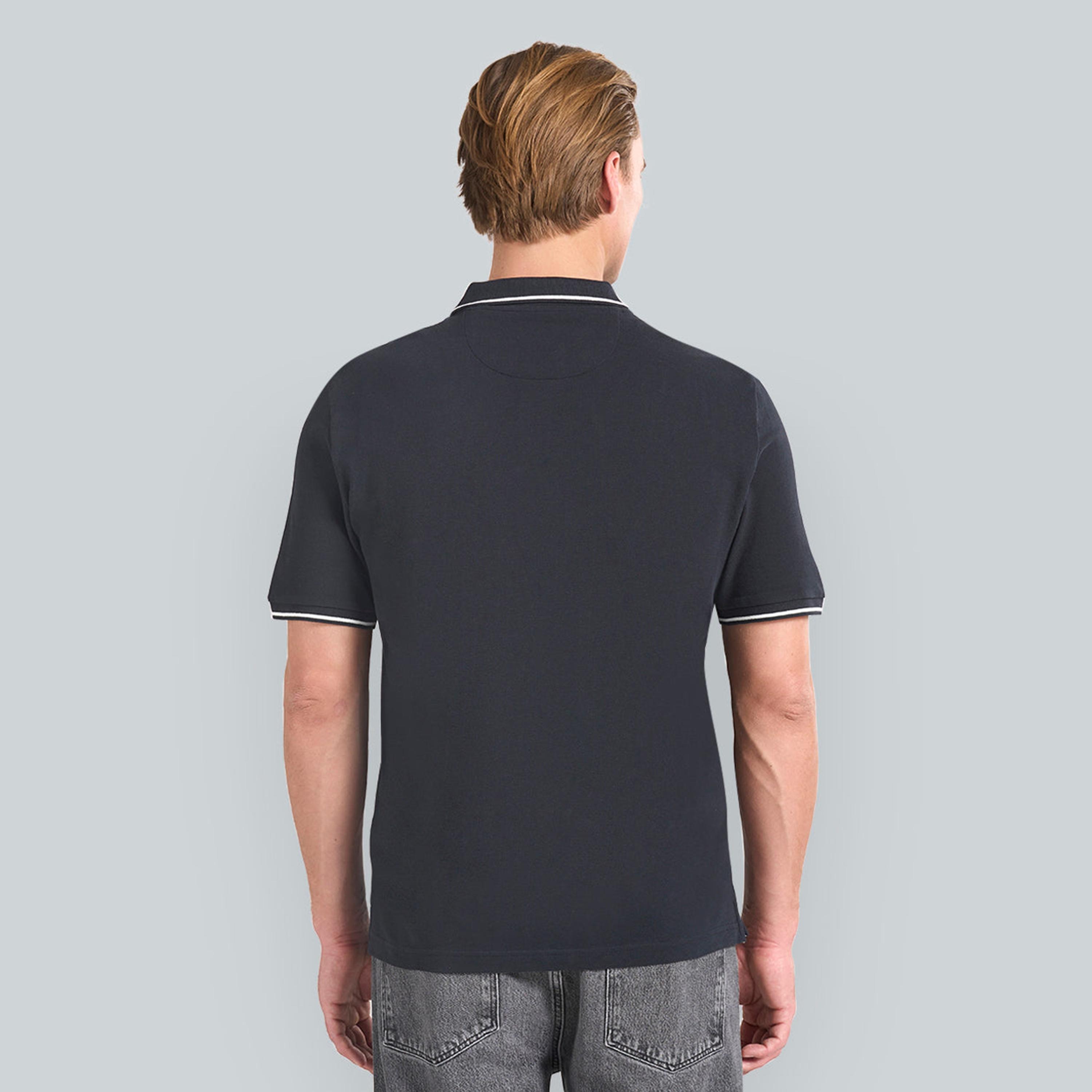 Gant Plain Collared Short Sleeves Men's Polo T-Shirt-men-clothing-tshirtsandpolos-polos-image-4