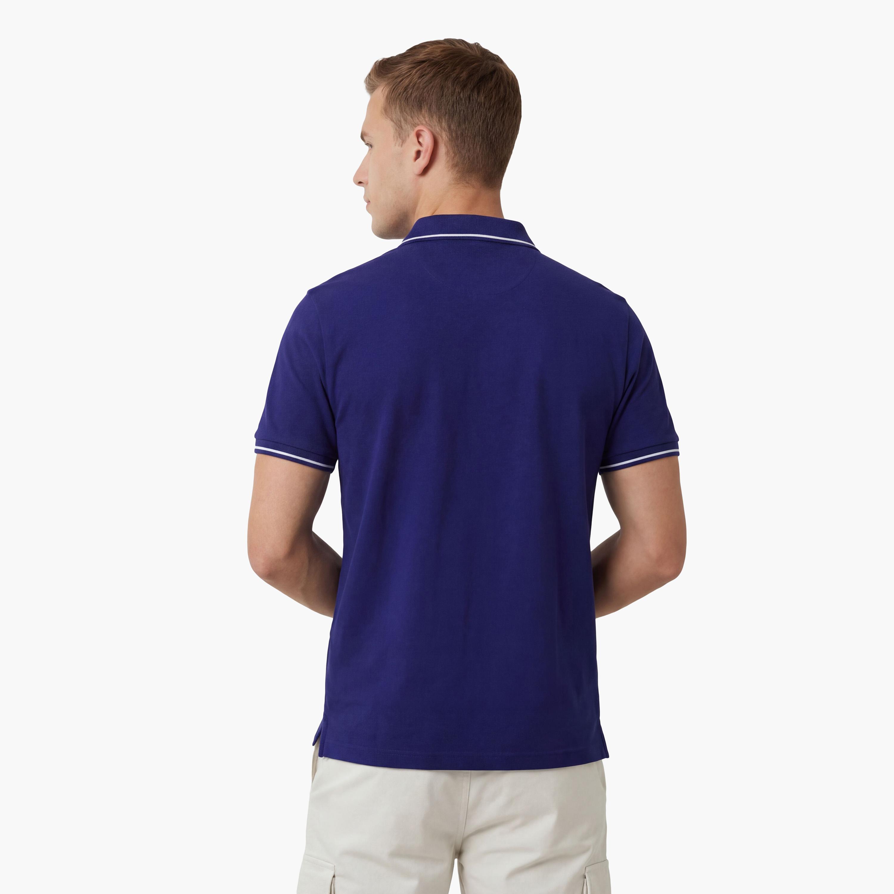 تيشيرت بولو رجالي بياقة سادة وأكمام قصيرة من جانت.-men-clothing-tshirtsandpolos-polos-image-37
