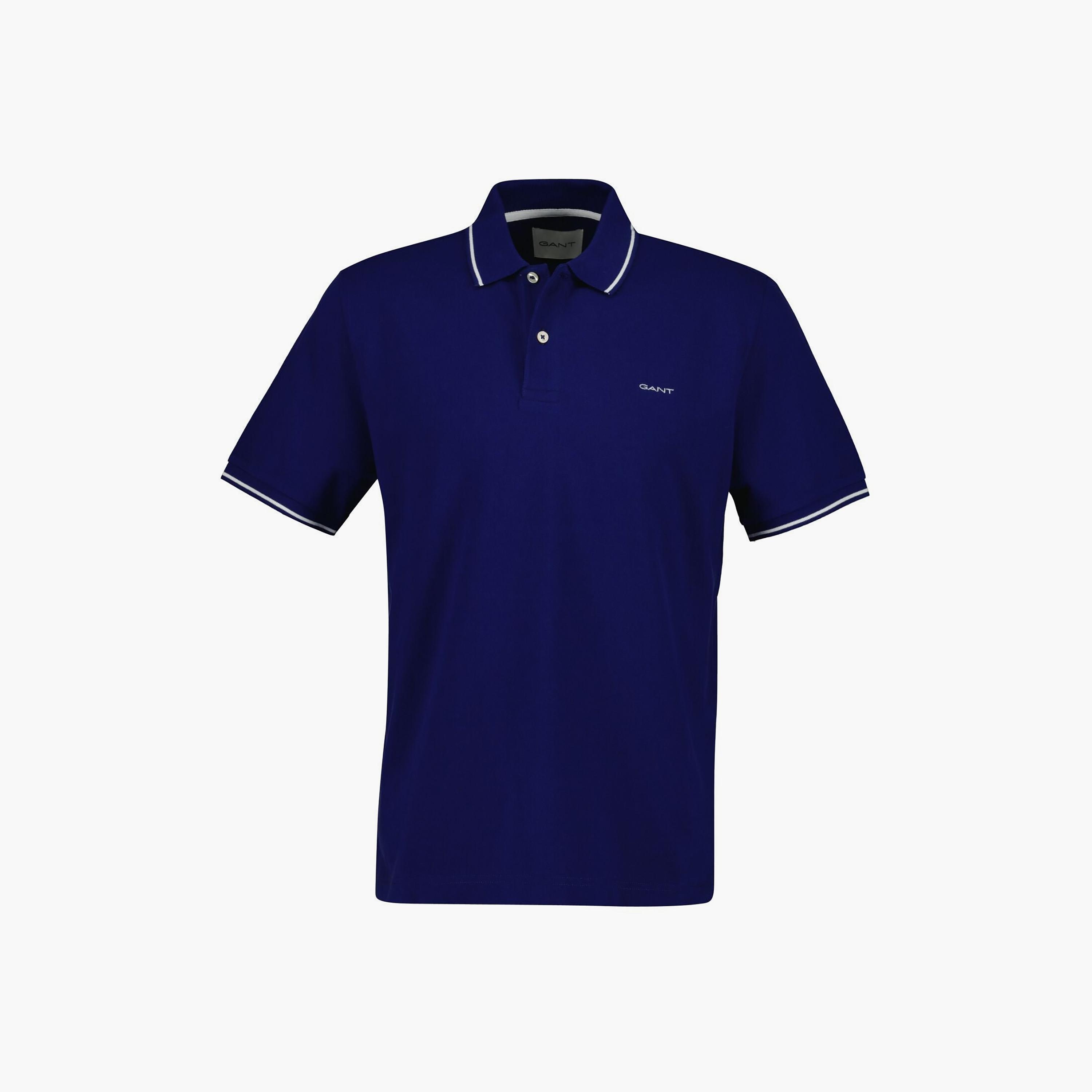 تيشيرت بولو رجالي بياقة سادة وأكمام قصيرة من جانت.-men-clothing-tshirtsandpolos-polos-image-38