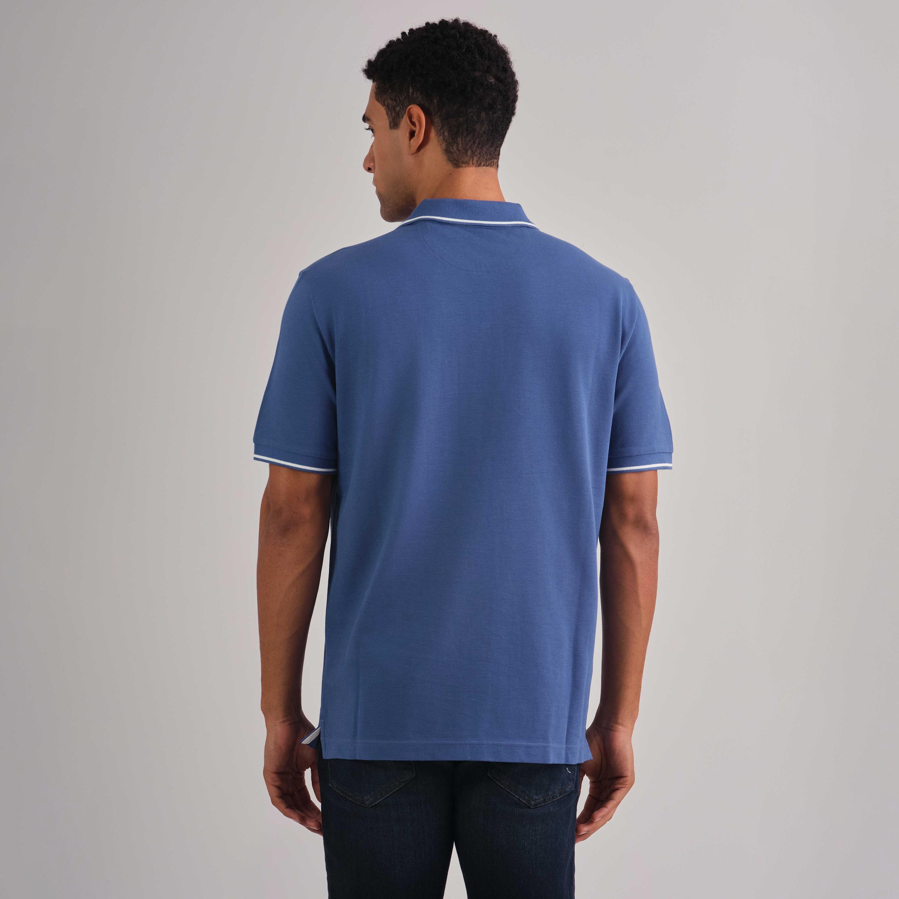 تيشيرت بولو رجالي بياقة سادة وأكمام قصيرة من جانت.-men-clothing-tshirtsandpolos-polos-image-49