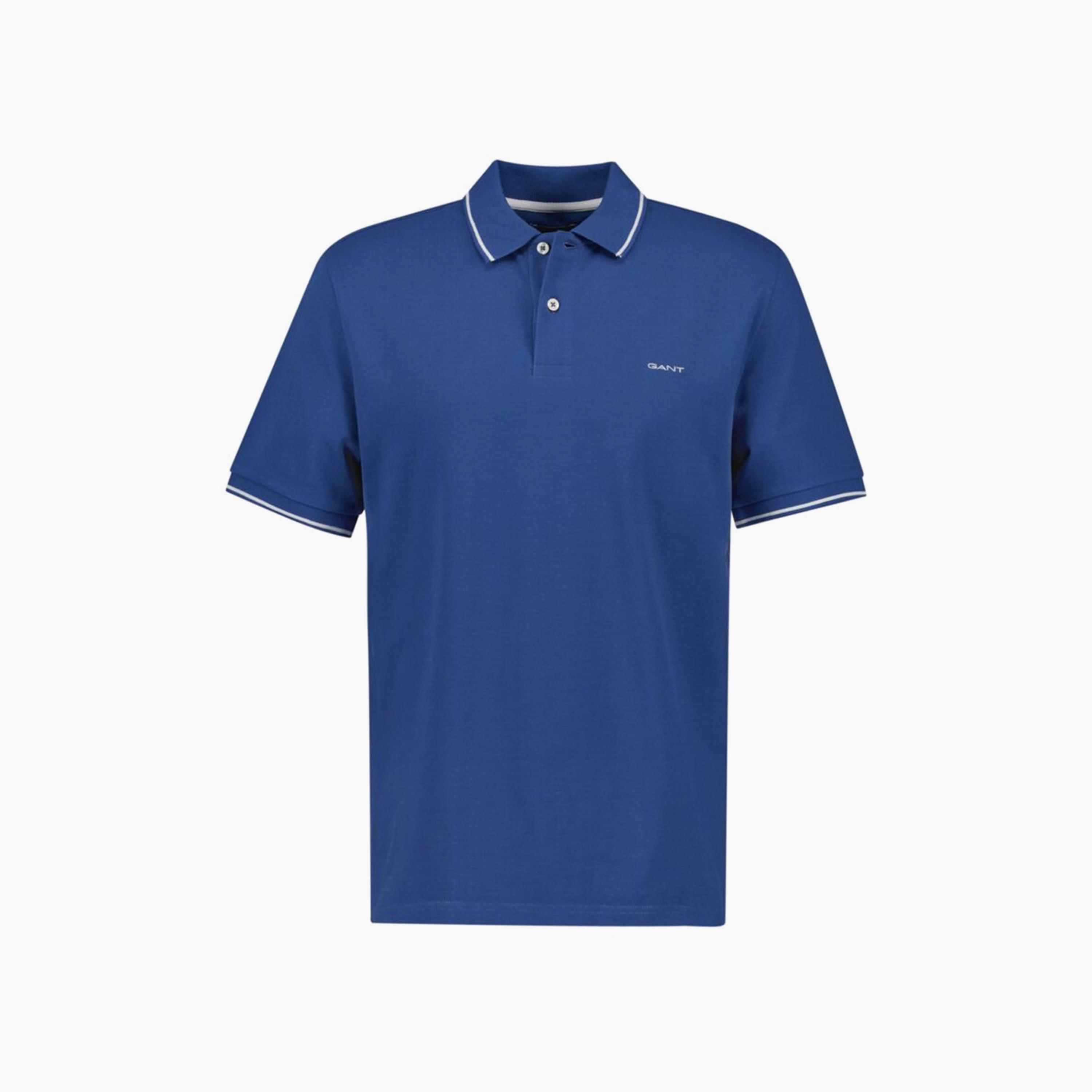 تيشيرت بولو رجالي بياقة سادة وأكمام قصيرة من جانت.-men-clothing-tshirtsandpolos-polos-image-50