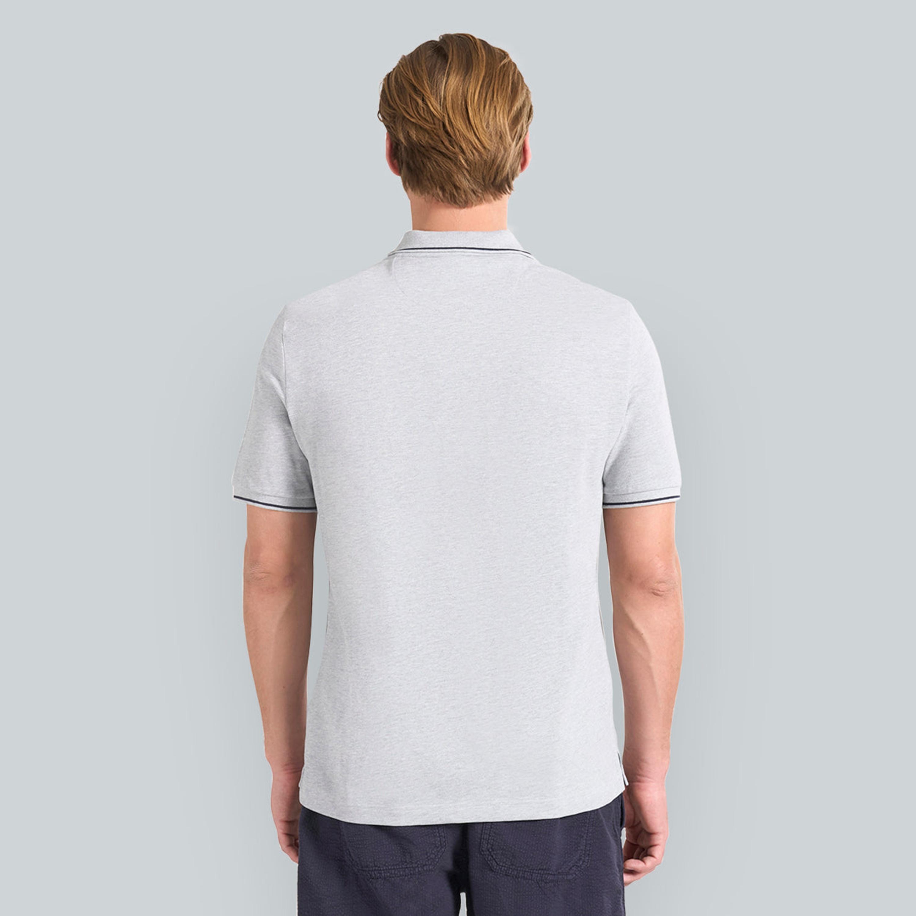 تيشيرت بولو رجالي بياقة سادة وأكمام قصيرة من جانت.-men-clothing-tshirtsandpolos-polos-image-12