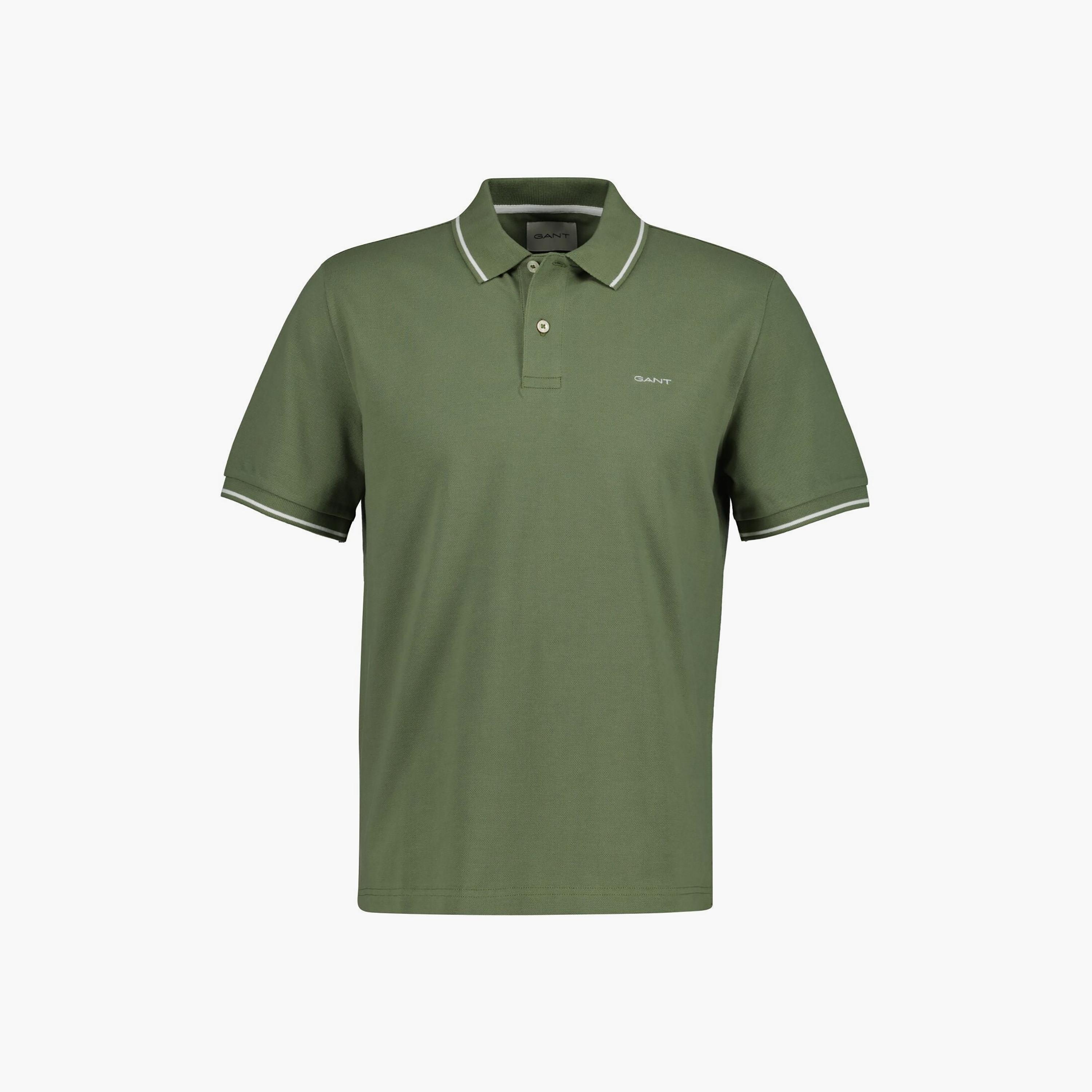 تيشيرت بولو رجالي بياقة سادة وأكمام قصيرة من جانت.-men-clothing-tshirtsandpolos-polos-image-32