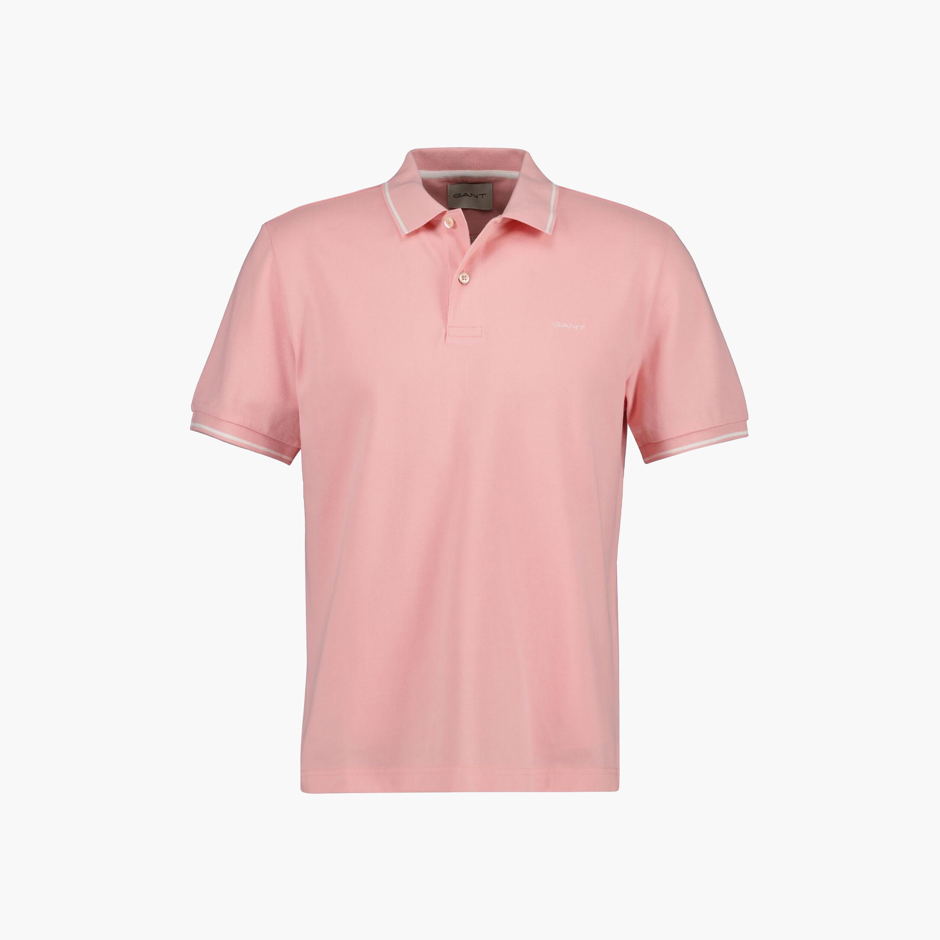 تيشيرت بولو رجالي بياقة سادة وأكمام قصيرة من جانت.-men-clothing-tshirtsandpolos-polos-image-62