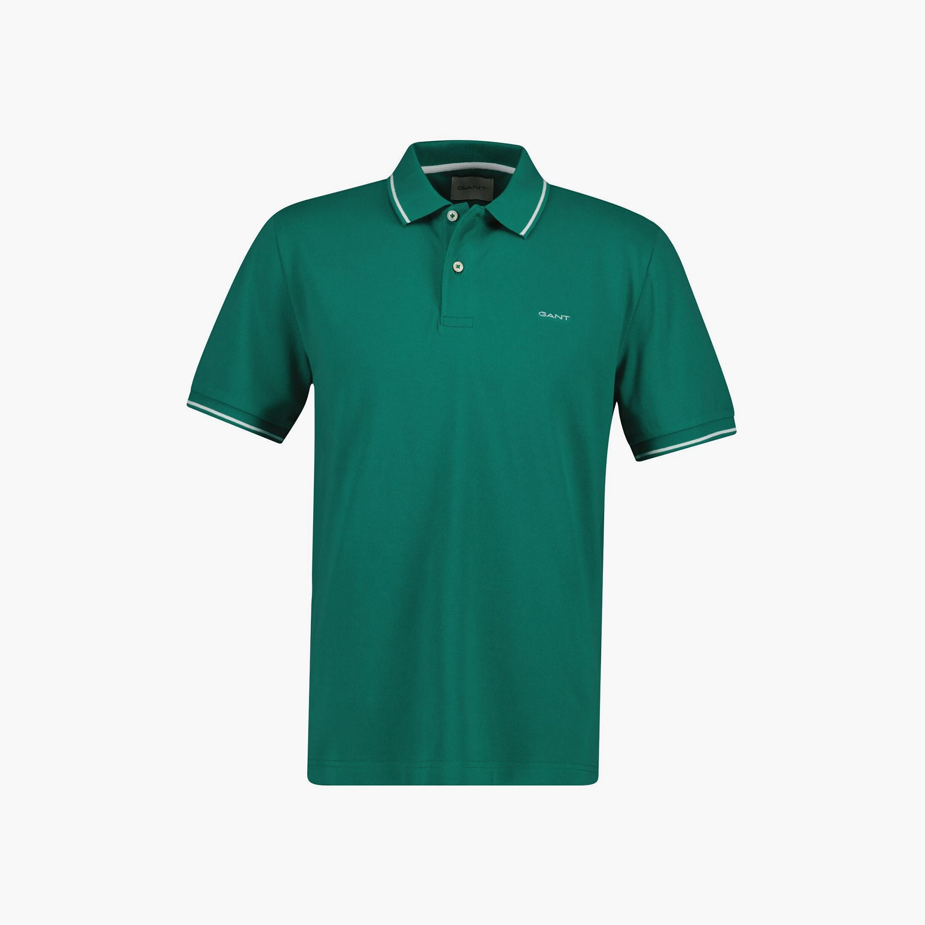 تيشيرت بولو رجالي بياقة سادة وأكمام قصيرة من جانت.-men-clothing-tshirtsandpolos-polos-image-26
