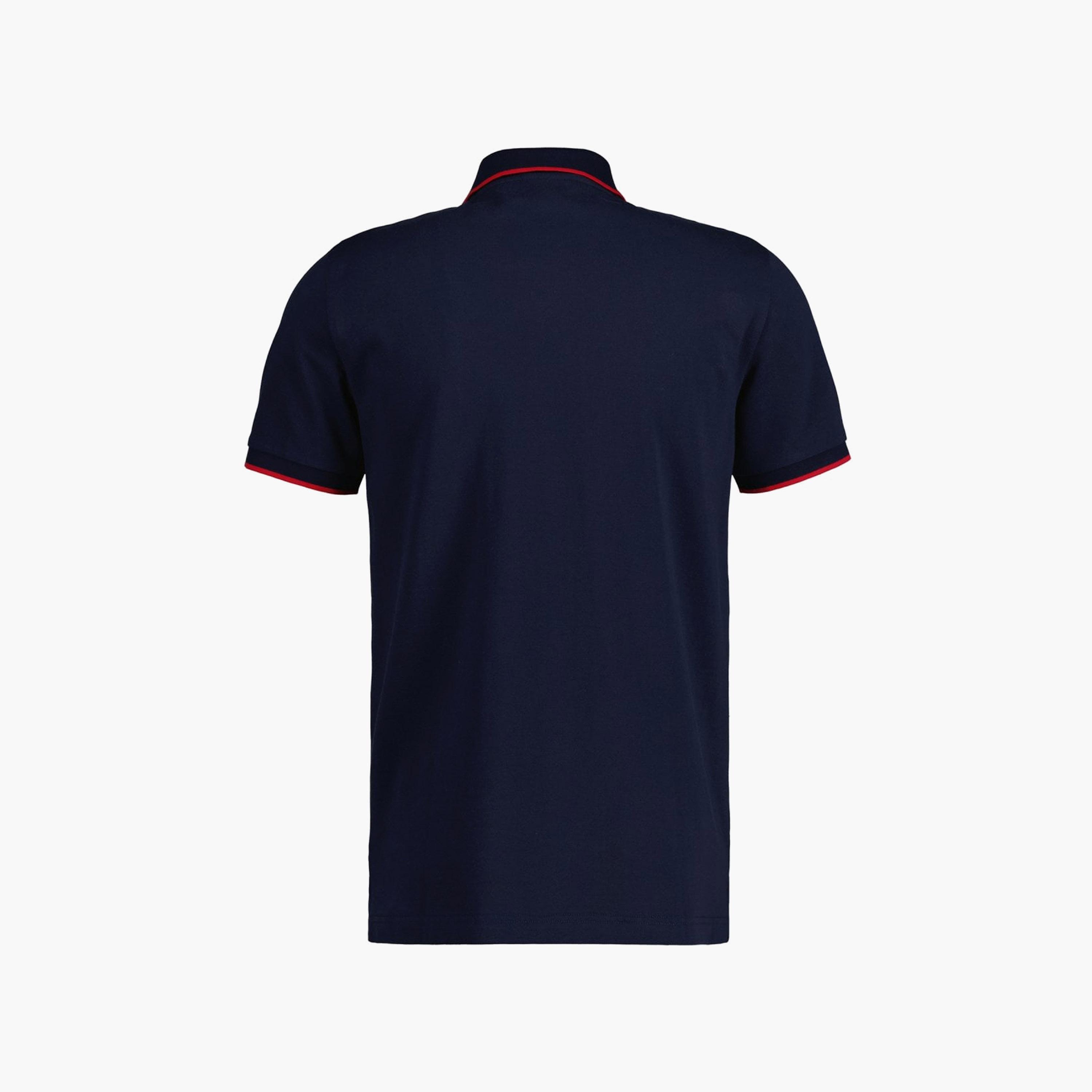 Gant Logo Detail Collared Short Sleeves Polo T-Shirt-men-clothing-tshirtsandpolos-polos-image-2