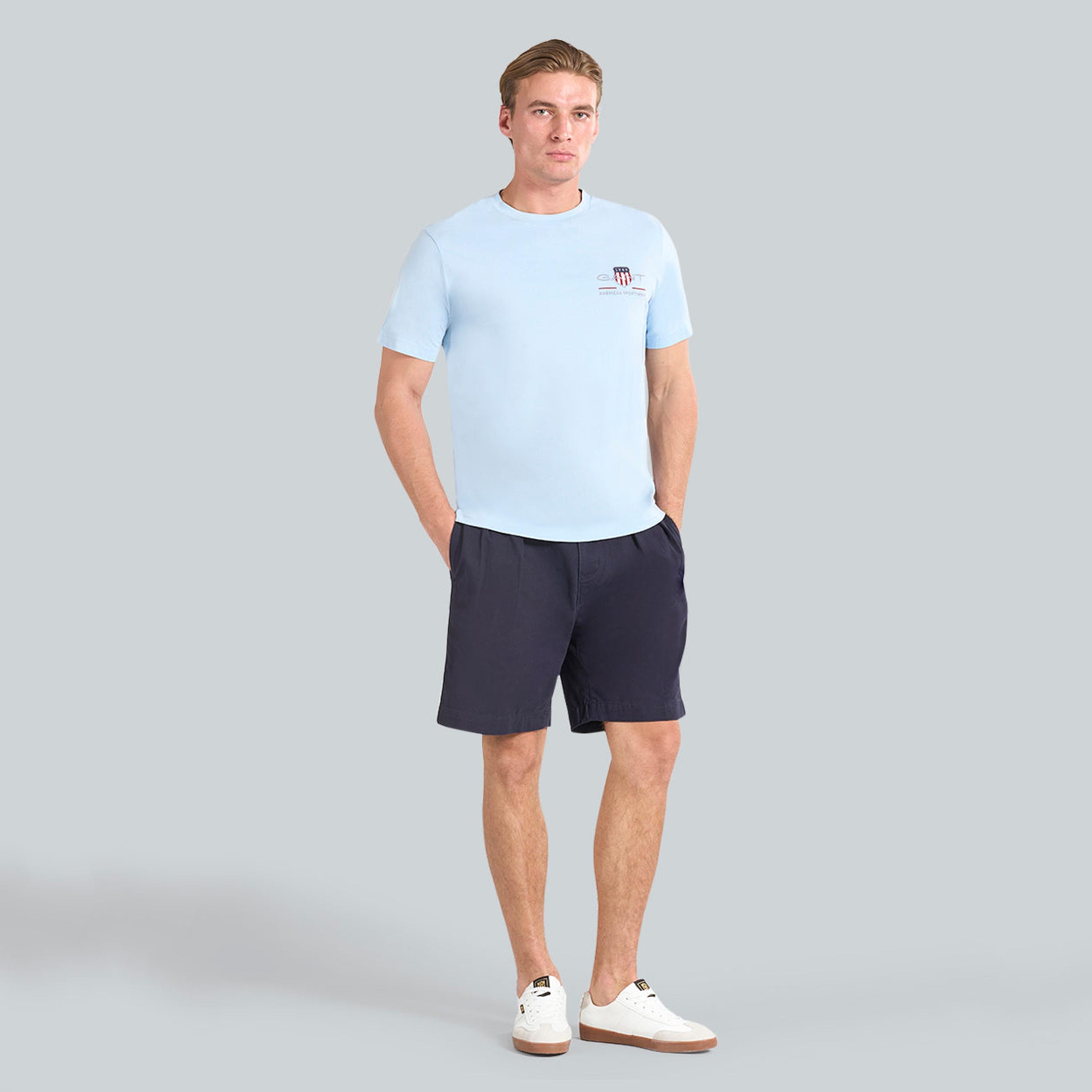 تيشيرت رجالي بياقة دائرية وأكمام قصيرة وسادة من جانت.-men-clothing-tshirtsandpolos-tshirts-image-6