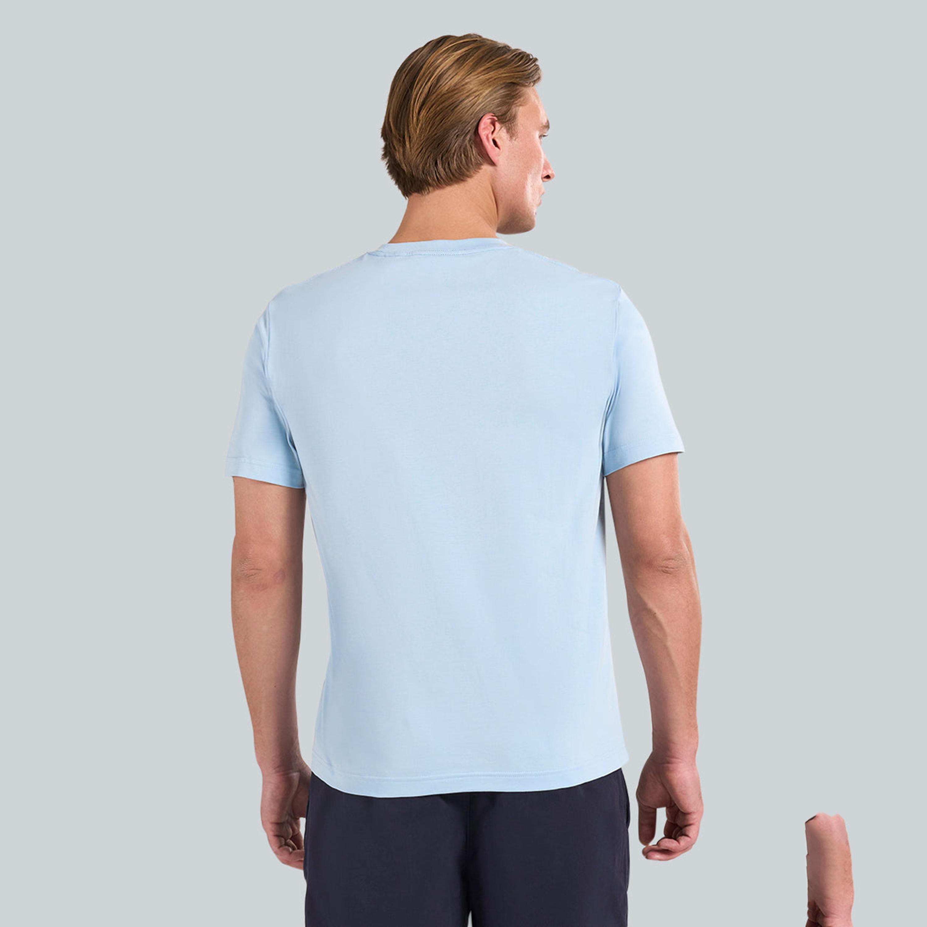 تيشيرت رجالي بياقة دائرية وأكمام قصيرة وسادة من جانت.-men-clothing-tshirtsandpolos-tshirts-image-8
