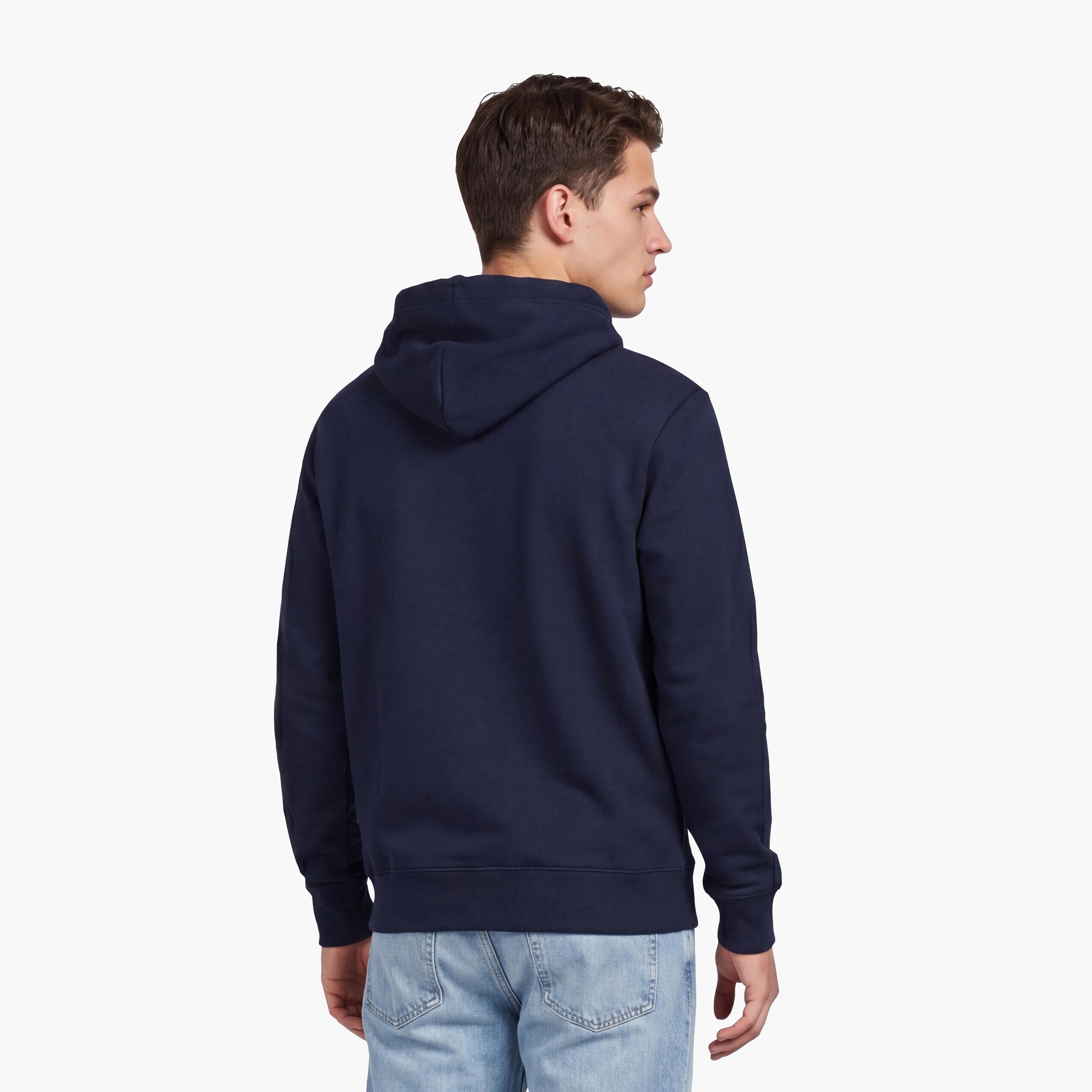 Gant Graphic Print Hooded Neck Long Sleeves Men's Sweatshirt-men-winterwear-hoodiesandsweatshirts-image-4