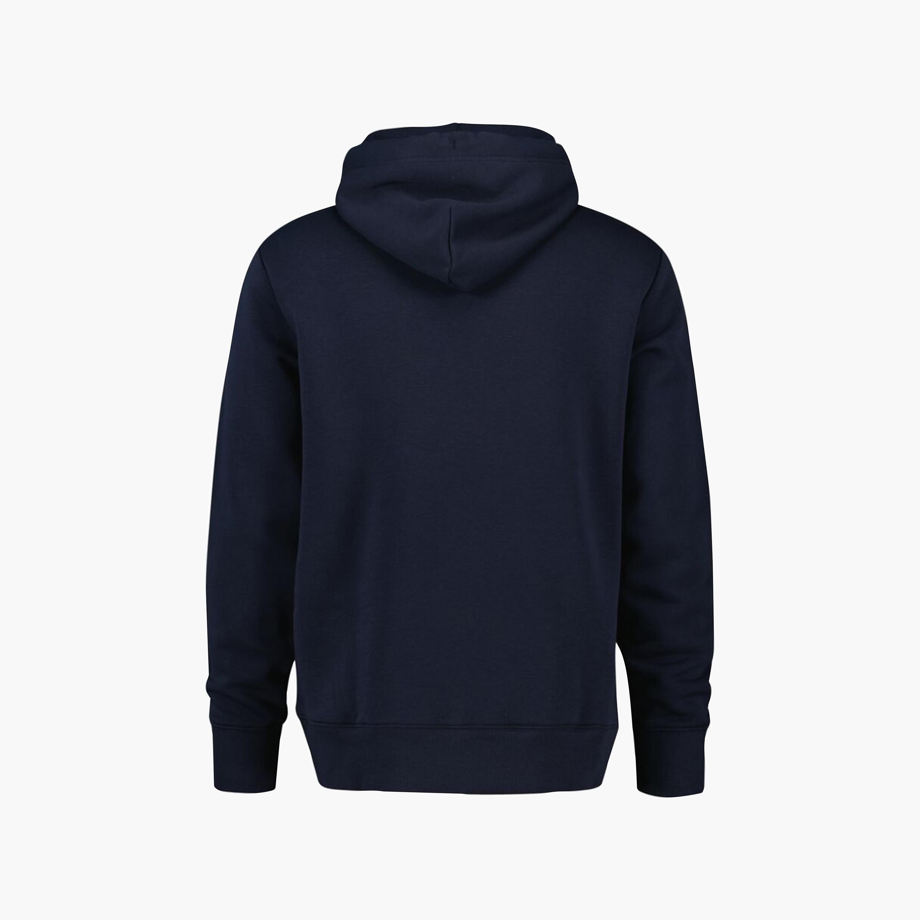 Gant Graphic Print Hooded Neck Long Sleeves Men's Sweatshirt-men-winterwear-hoodiesandsweatshirts-image-7