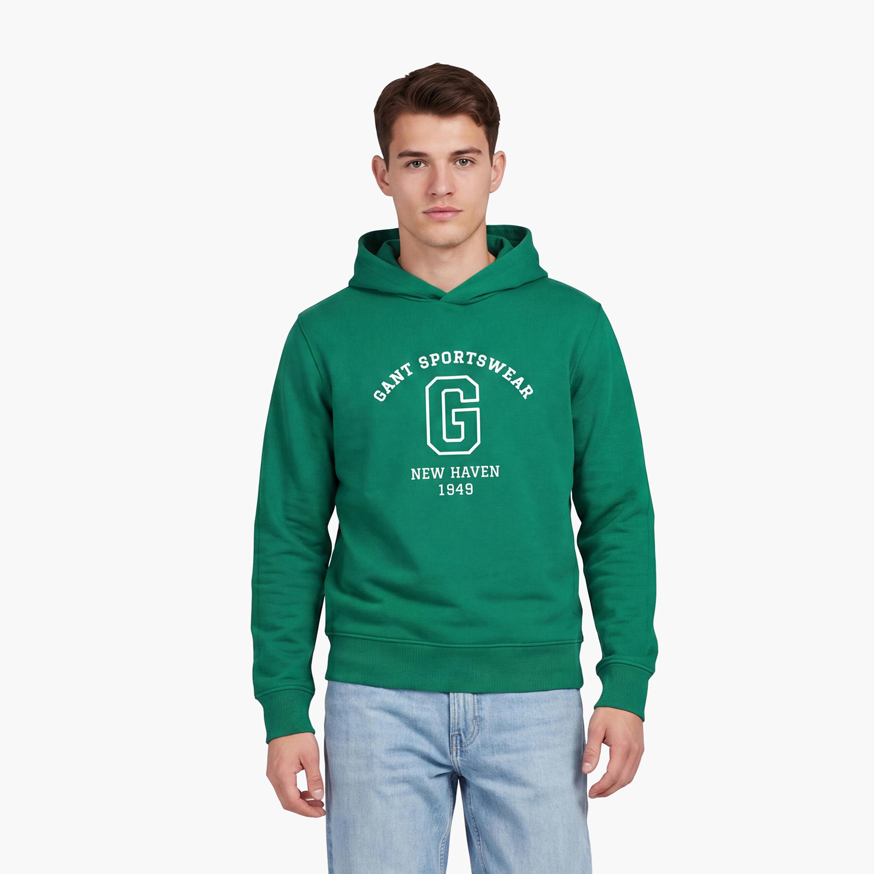 Gant Printed Long Sleeves Men's Hoodie-men-winterwear-hoodiesandsweatshirts-image-1