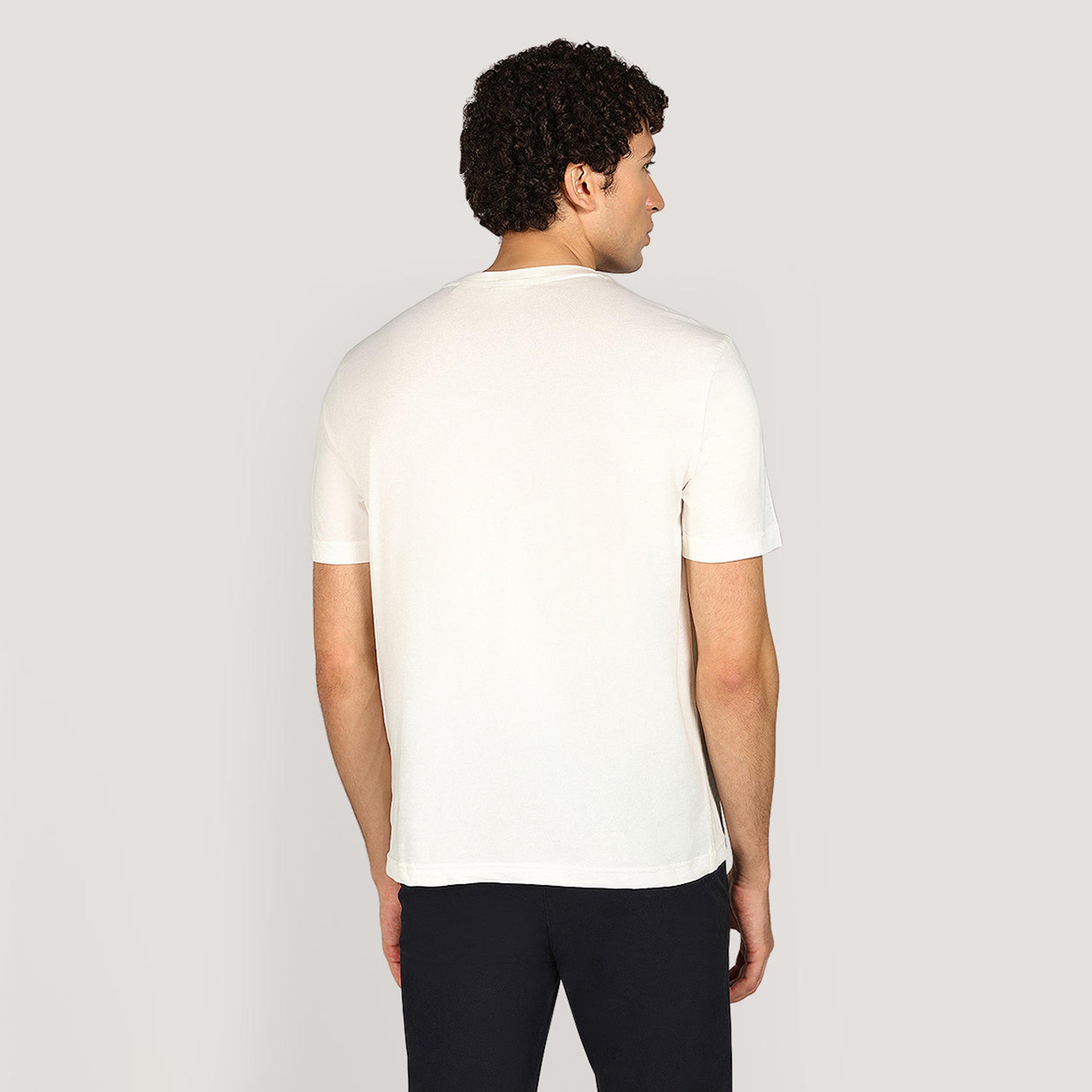 تيشيرت رجالي بياقة دائرية وأكمام قصيرة وطبعة شعار من جانت.-men-clothing-tshirtsandpolos-tshirts-image-4