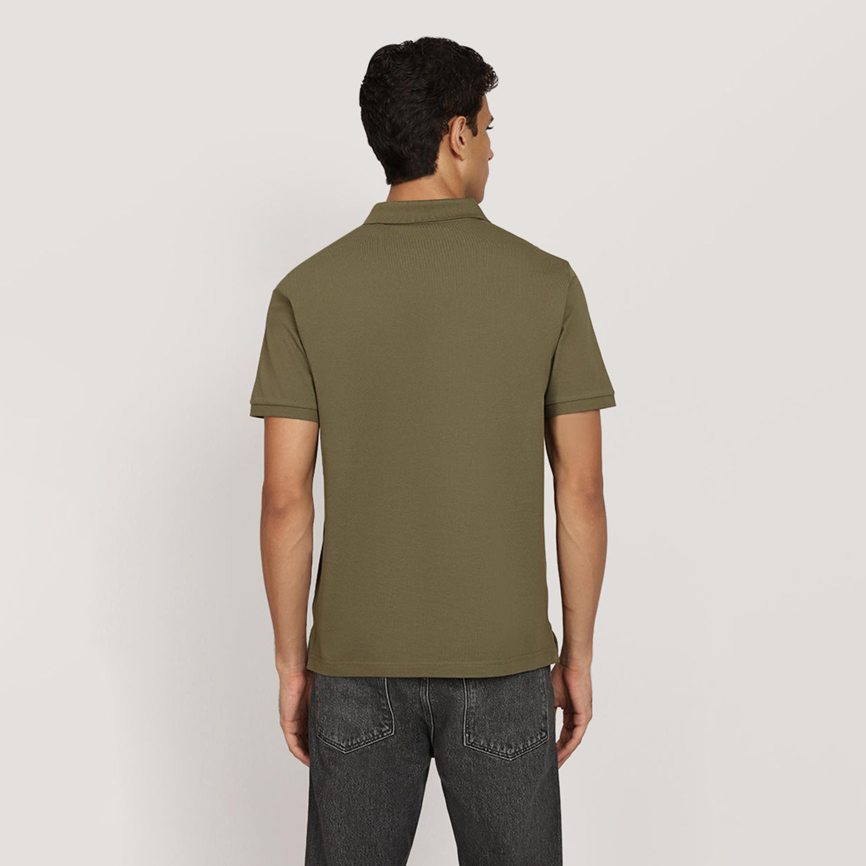 Gant Plain Collared Short Sleeves Men's Polo T-Shirt-men-clothing-tshirtsandpolos-polos-image-4