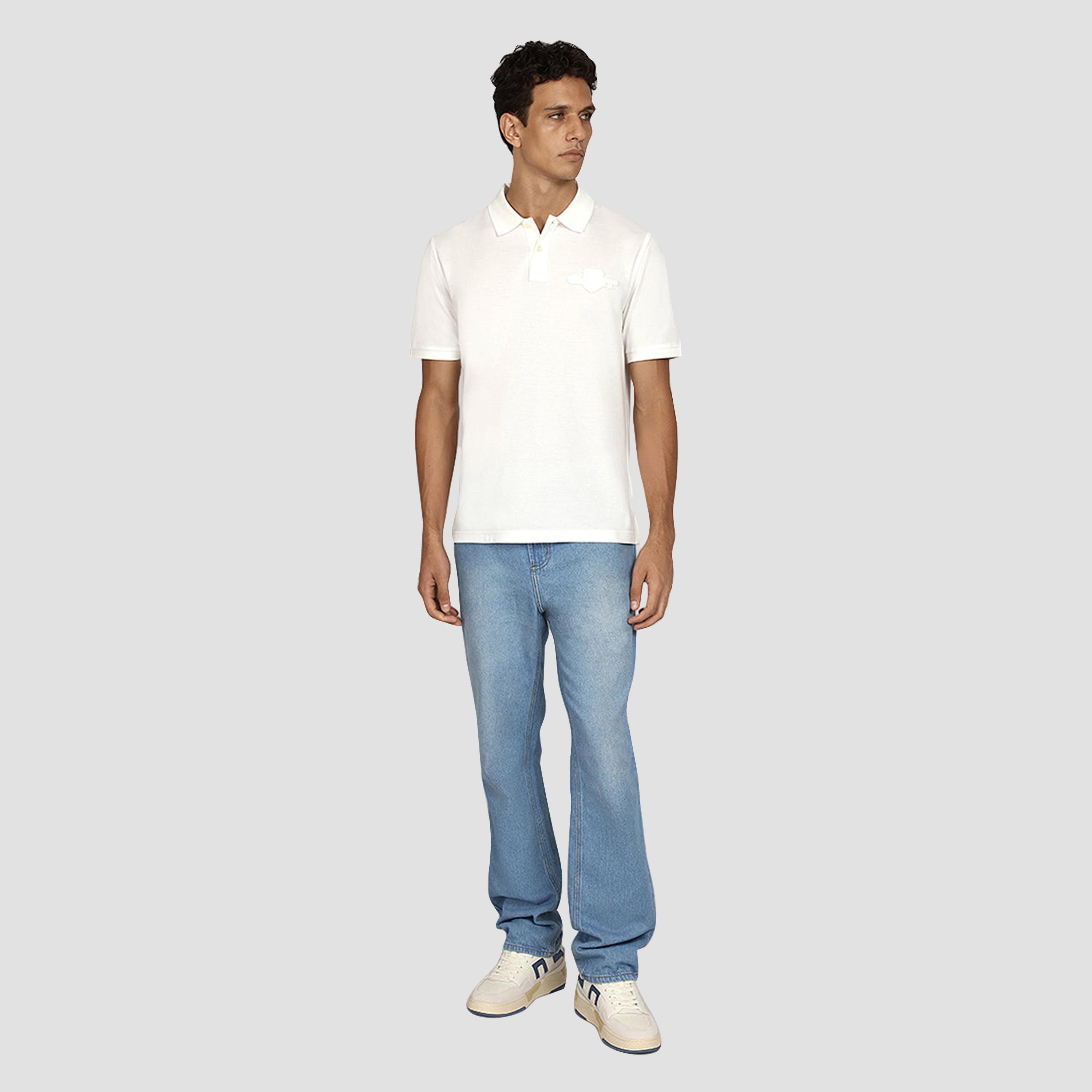 تي شيرت بولو رجالي سادة بأكمام قصيرة وياقة من جانت-men-clothing-tshirtsandpolos-polos-image-6