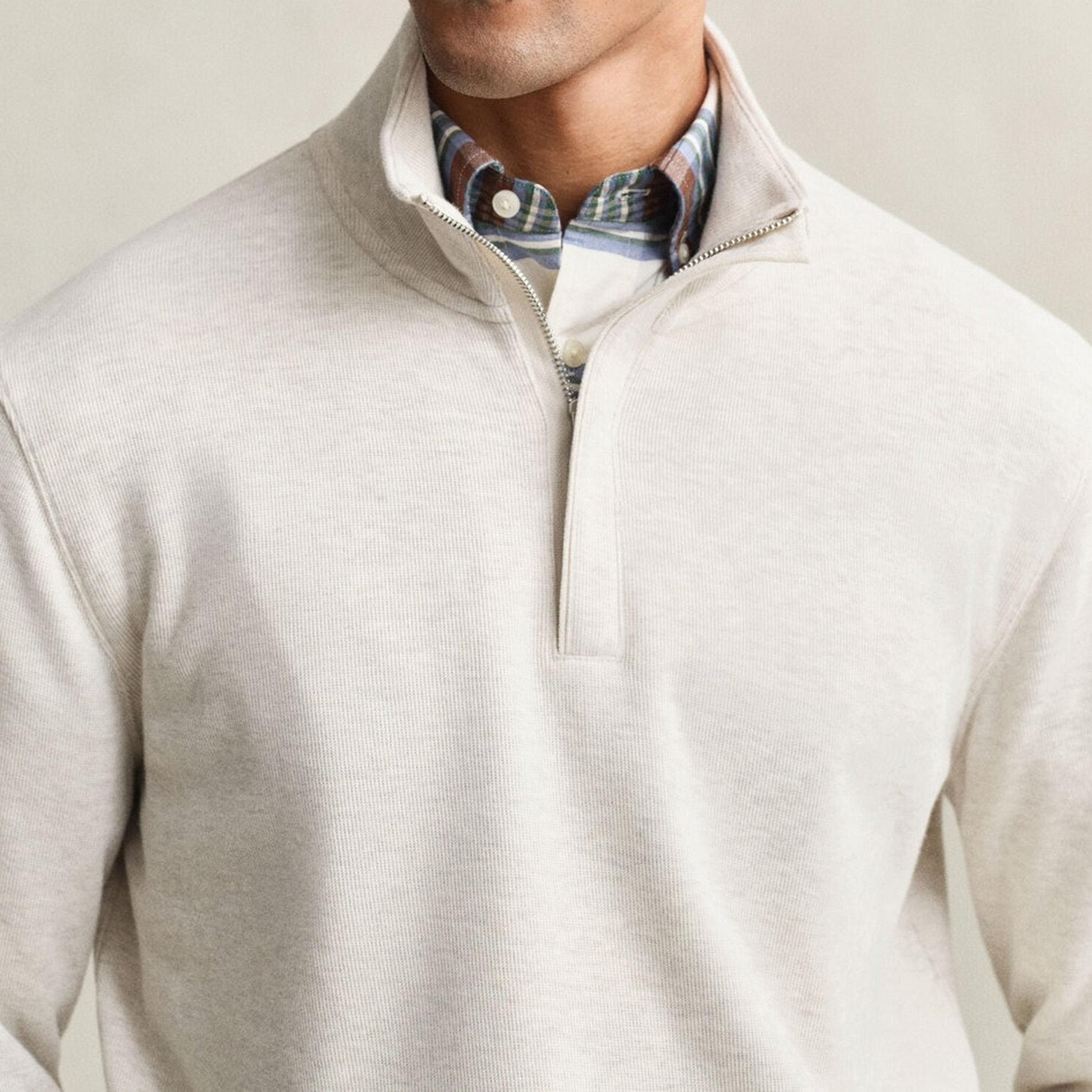 سويت شيرت رجالي سادة برقبة عالية وأكمام طويلة من جانت-men-winterwear-hoodiesandsweatshirts-image-2