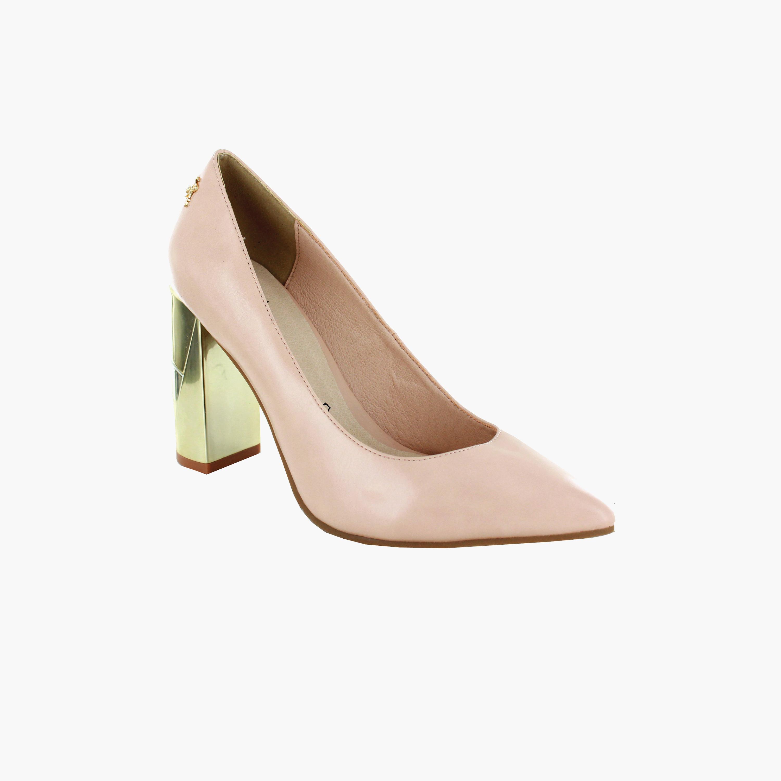 Menbur Women's Metallic Pointed Toe Pumps | 20740-women-shoes-heels-image-1