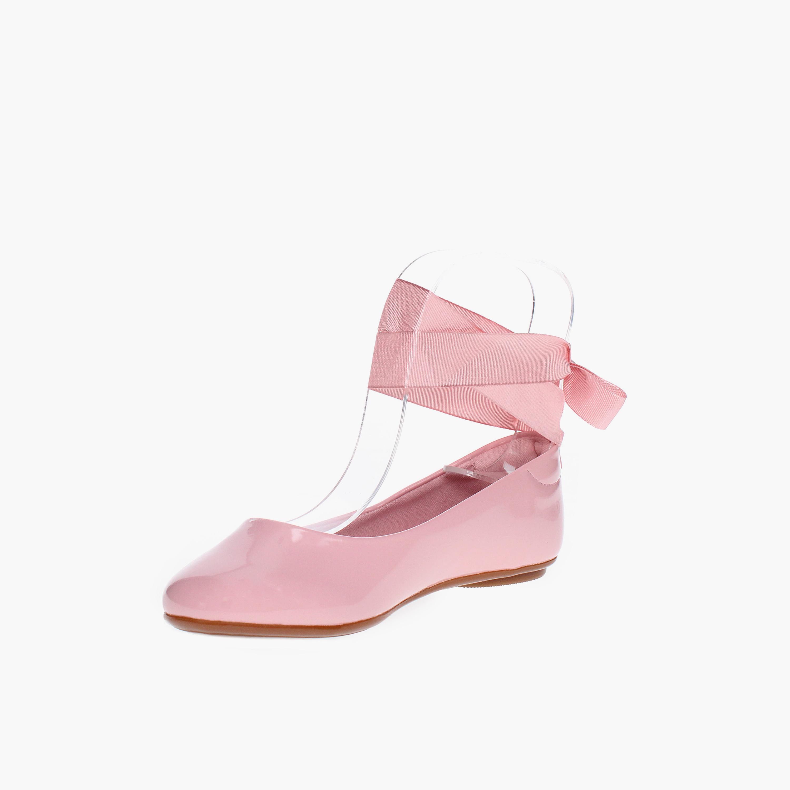 موليكنها - حذاء بالرينا إيكر1 برباط للبنات | 2083-1130-16563-78276-girls-shoes-ballerinas-image-2