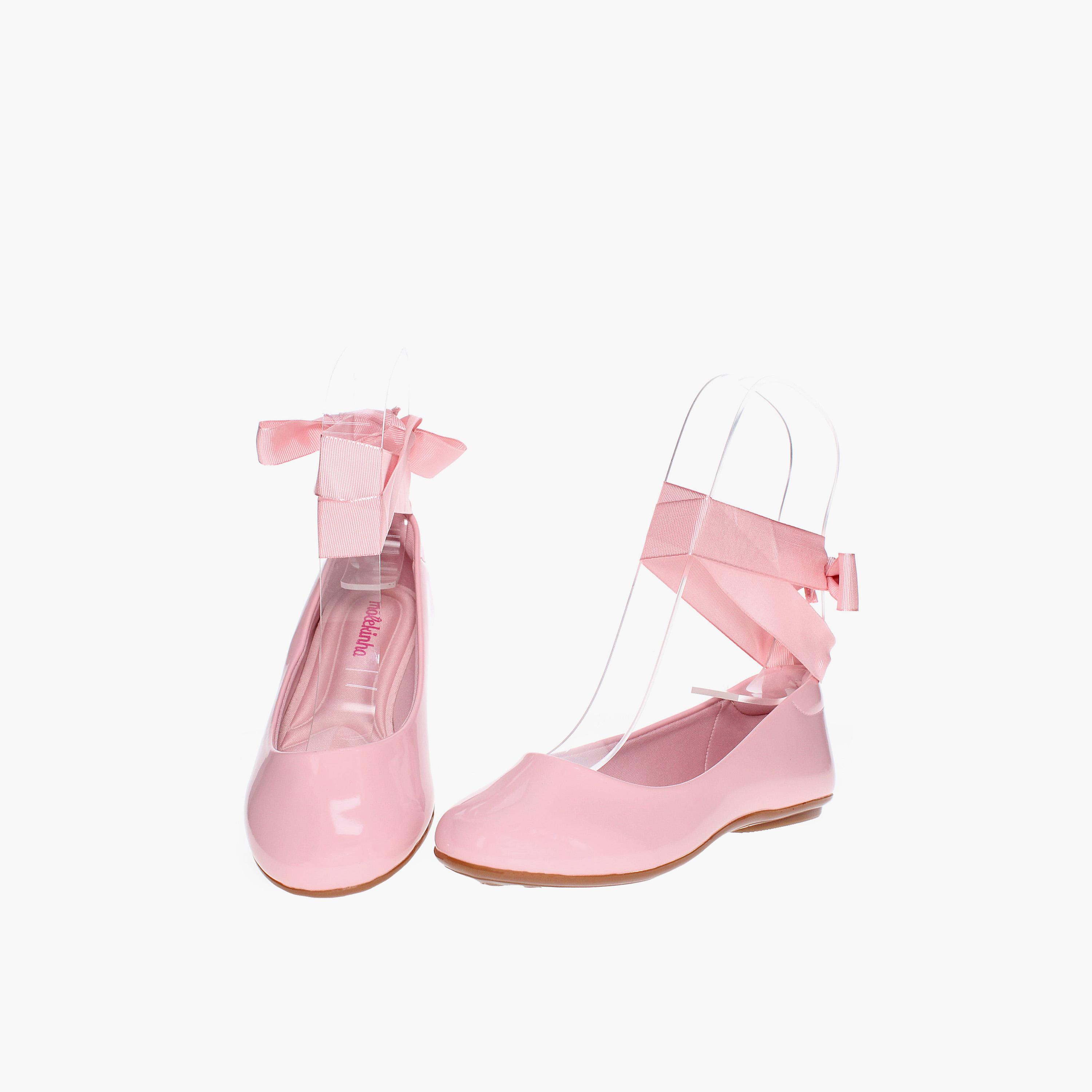 موليكنها - حذاء بالرينا إيكر1 برباط للبنات | 2083-1130-16563-78276-girls-shoes-ballerinas-image-4