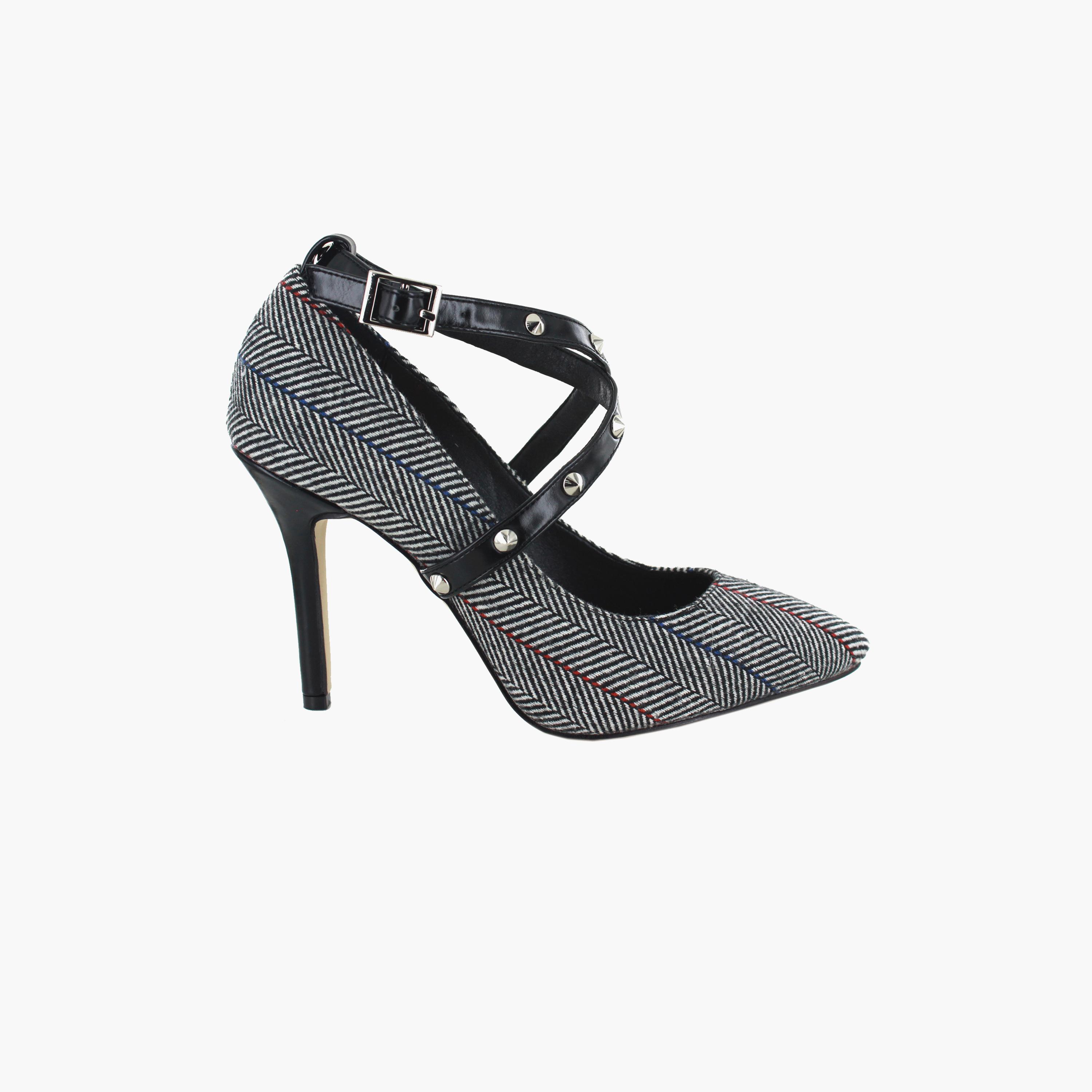 Menbur Women's Woven Pumps with Cross Strap | 20942-women-shoes-heels-image-2