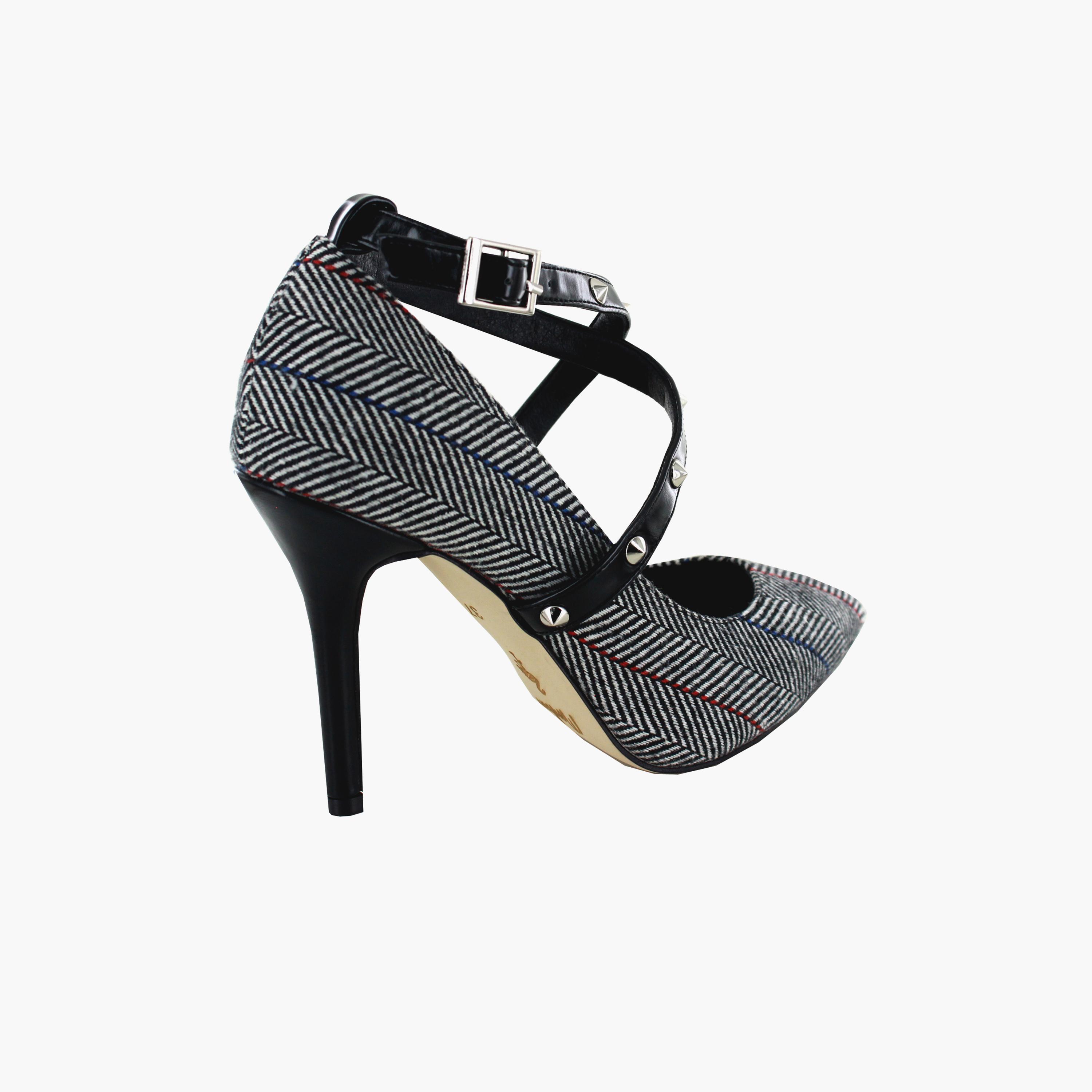Menbur Women's Woven Pumps with Cross Strap | 20942-women-shoes-heels-image-3