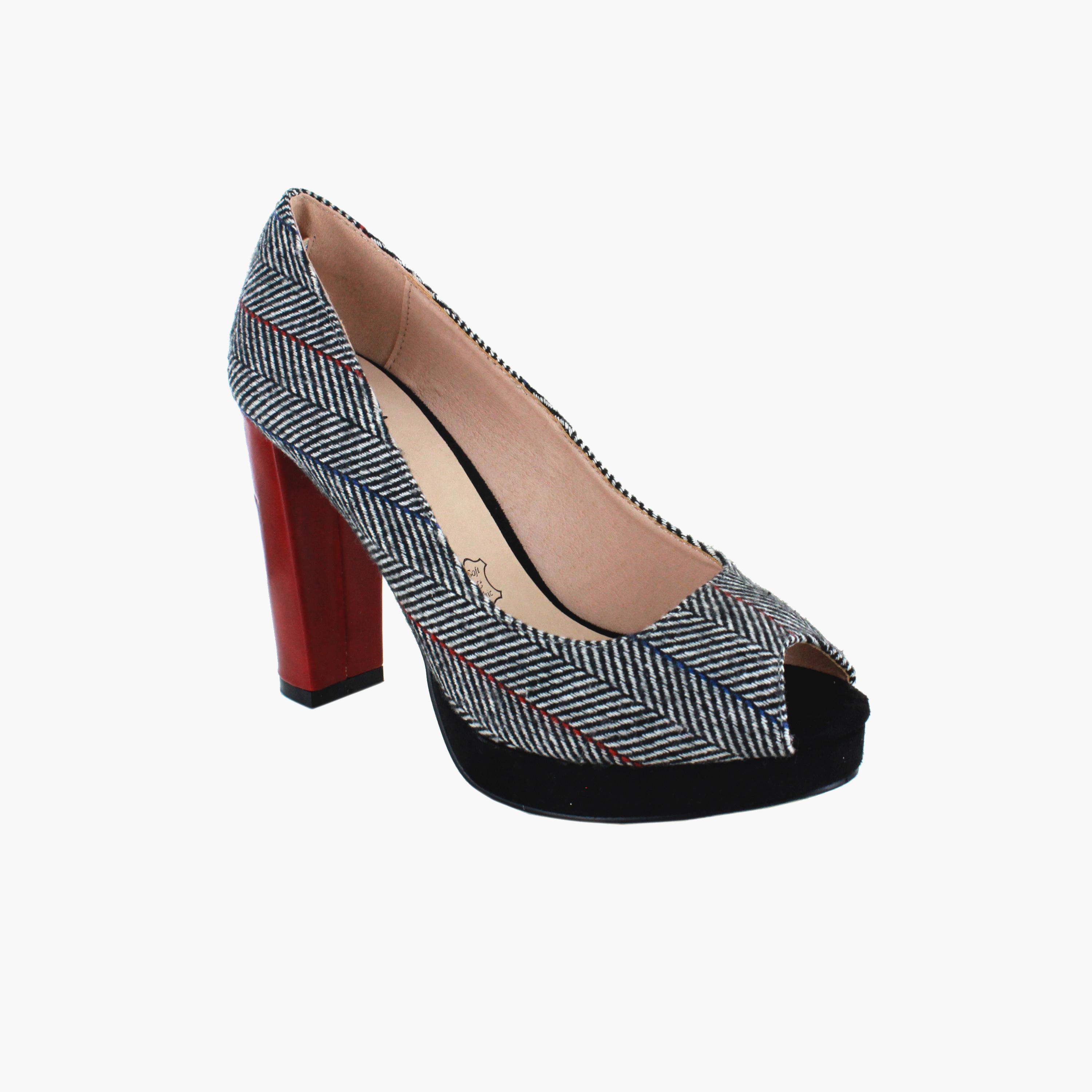 Menbur Women's Woven Block Heels with Open Toe | 20960-women-shoes-heels-image-1