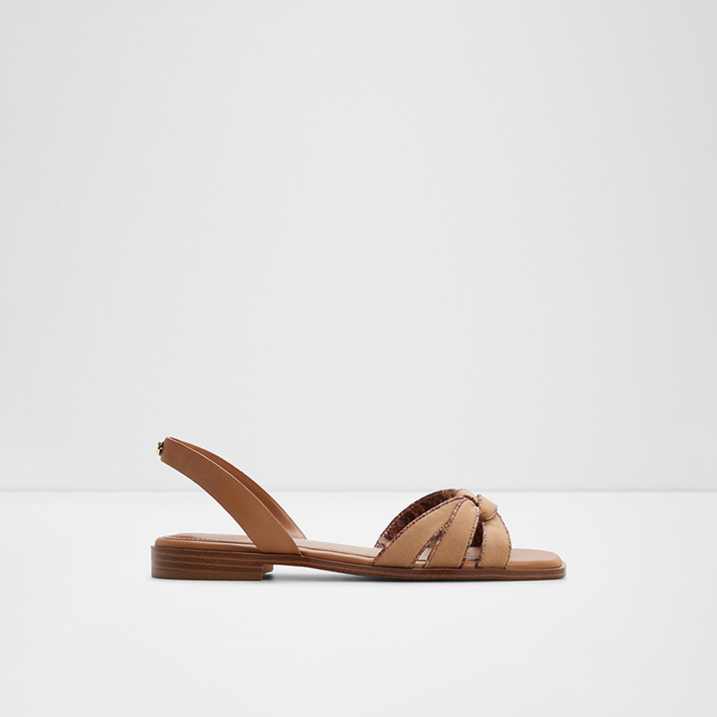 الدو - صندل ادويدان للنساء سهل الارتداء حزام مسطح | 20ADWIEDAN-women-shoes-sandals-flats-image-3