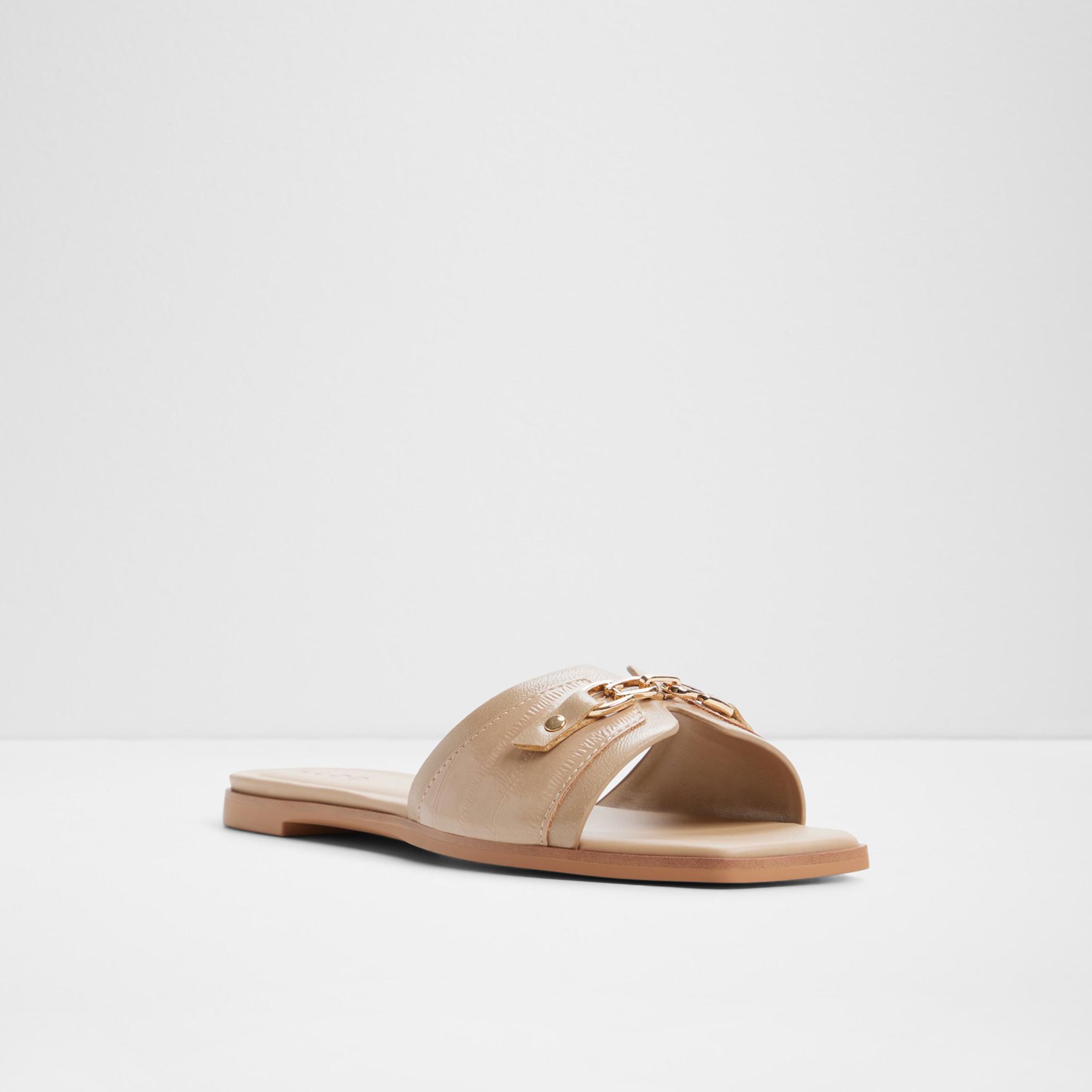 Aldo Women's Slip-On ALO Slide Flat Sandals | 20ALO-women-shoes-sandals-flats-image-1