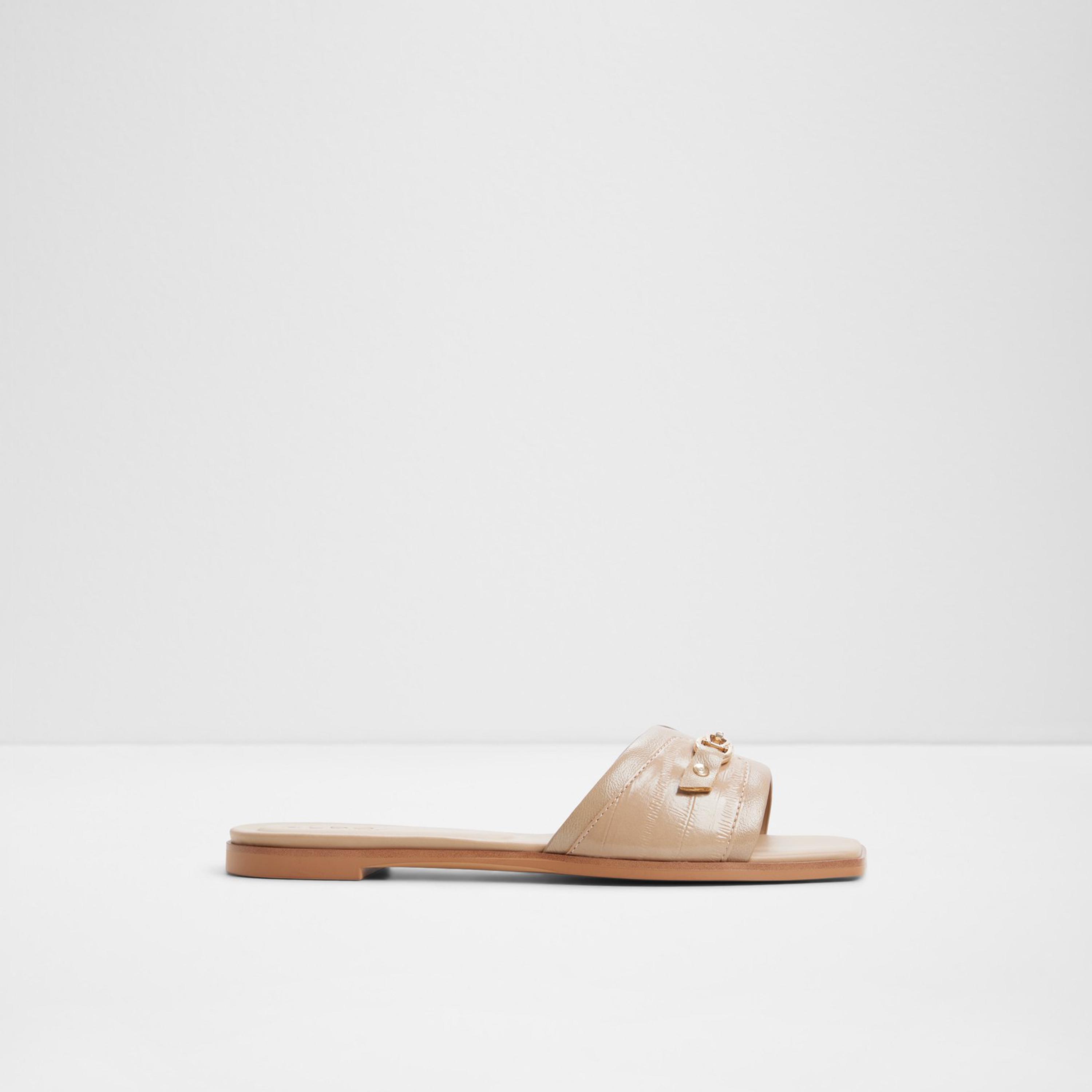 Aldo Women's Slip-On ALO Slide Flat Sandals | 20ALO-women-shoes-sandals-flats-image-3