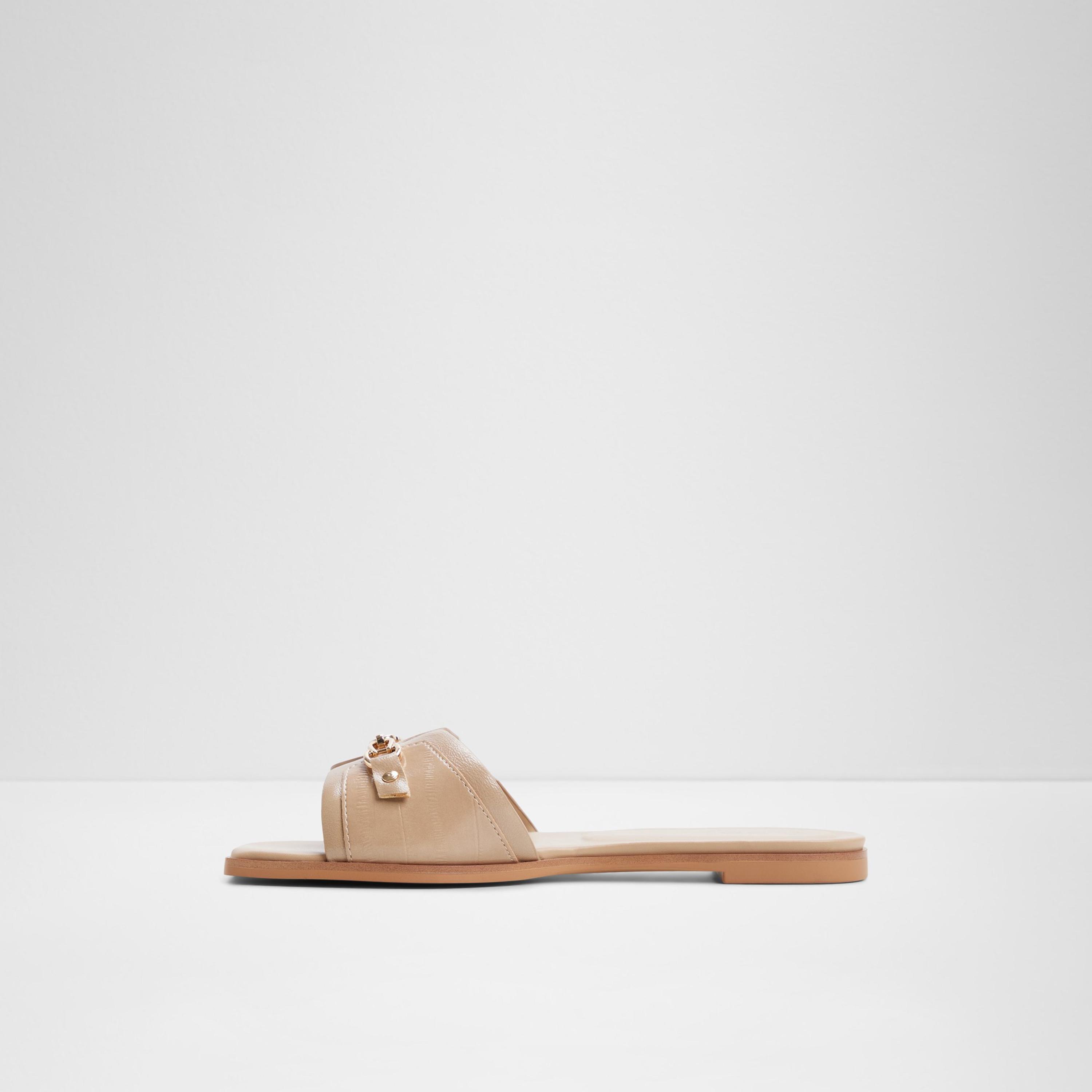 Aldo Women's Slip-On ALO Slide Flat Sandals | 20ALO-women-shoes-sandals-flats-image-4