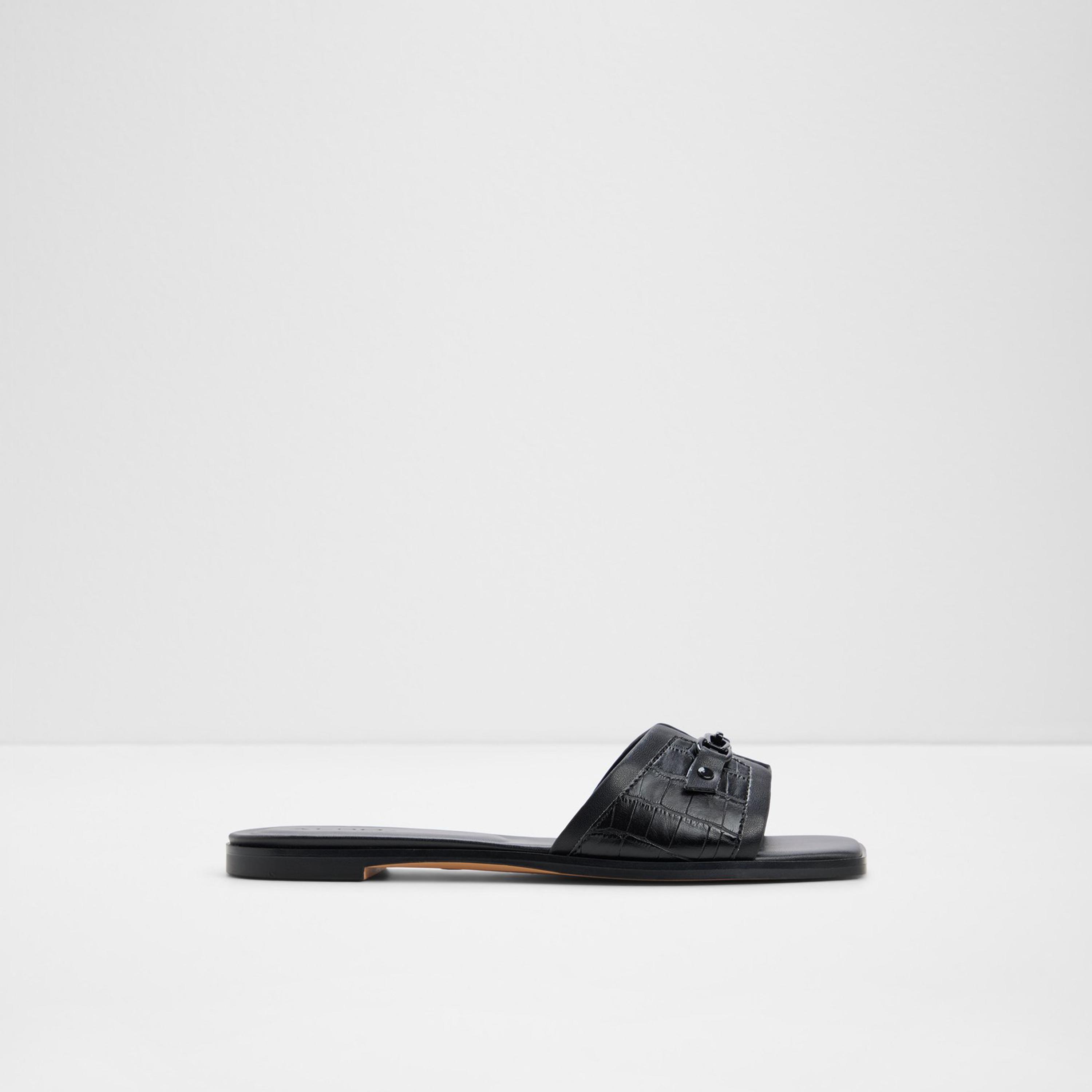 Aldo Women's Slip-On ALO Slide Flat Sandals | 20ALO-women-shoes-sandals-flats-image-3