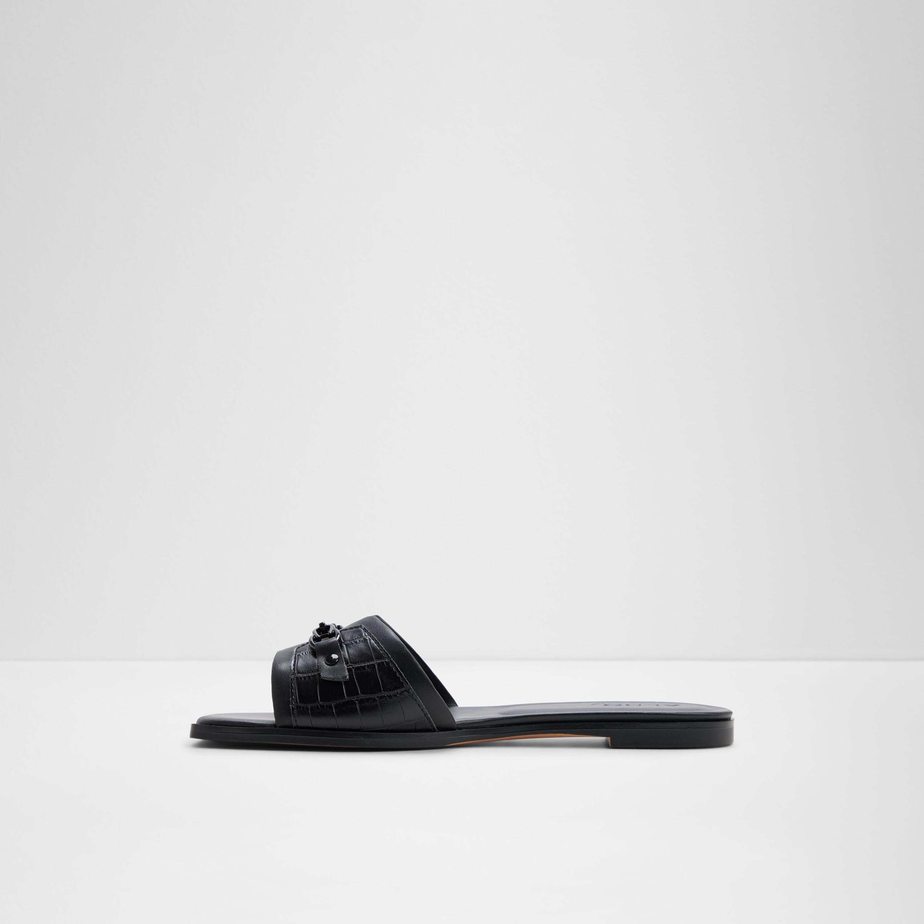 Aldo Women's Slip-On ALO Slide Flat Sandals | 20ALO-women-shoes-sandals-flats-image-4
