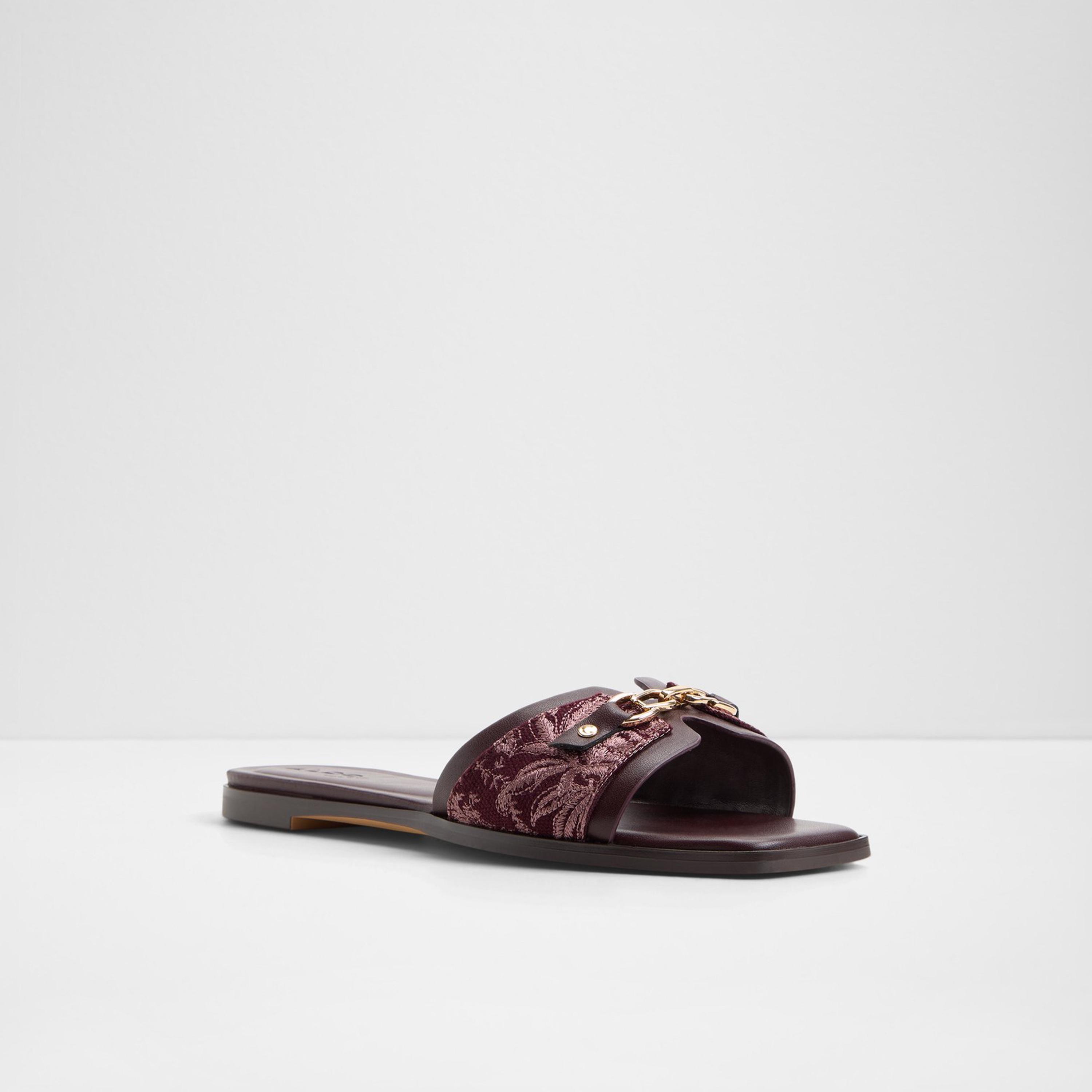 Aldo Women's Slip-On ALO Slide Flat Sandals | 20ALO-women-shoes-sandals-flats-image-1